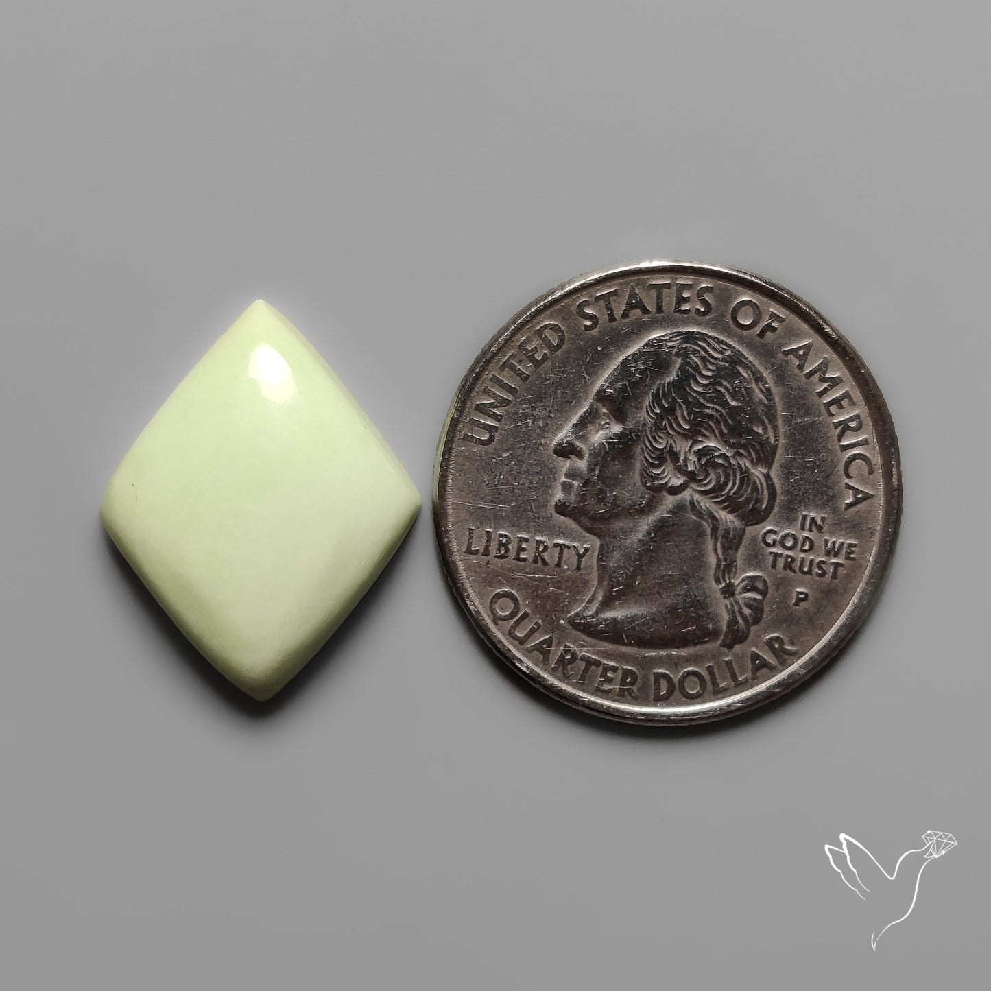 Lemon Chrysoprase Cabochon