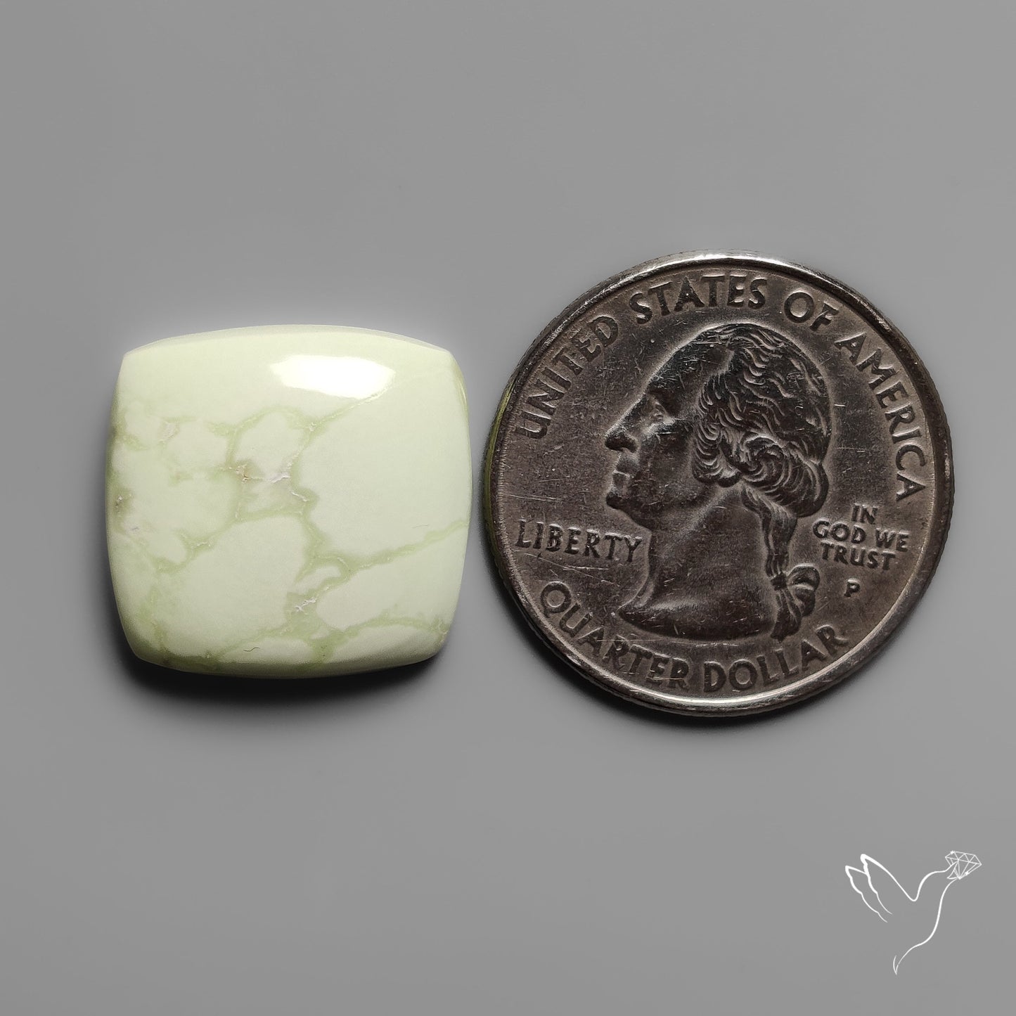Lemon Chrysoprase Cabochon