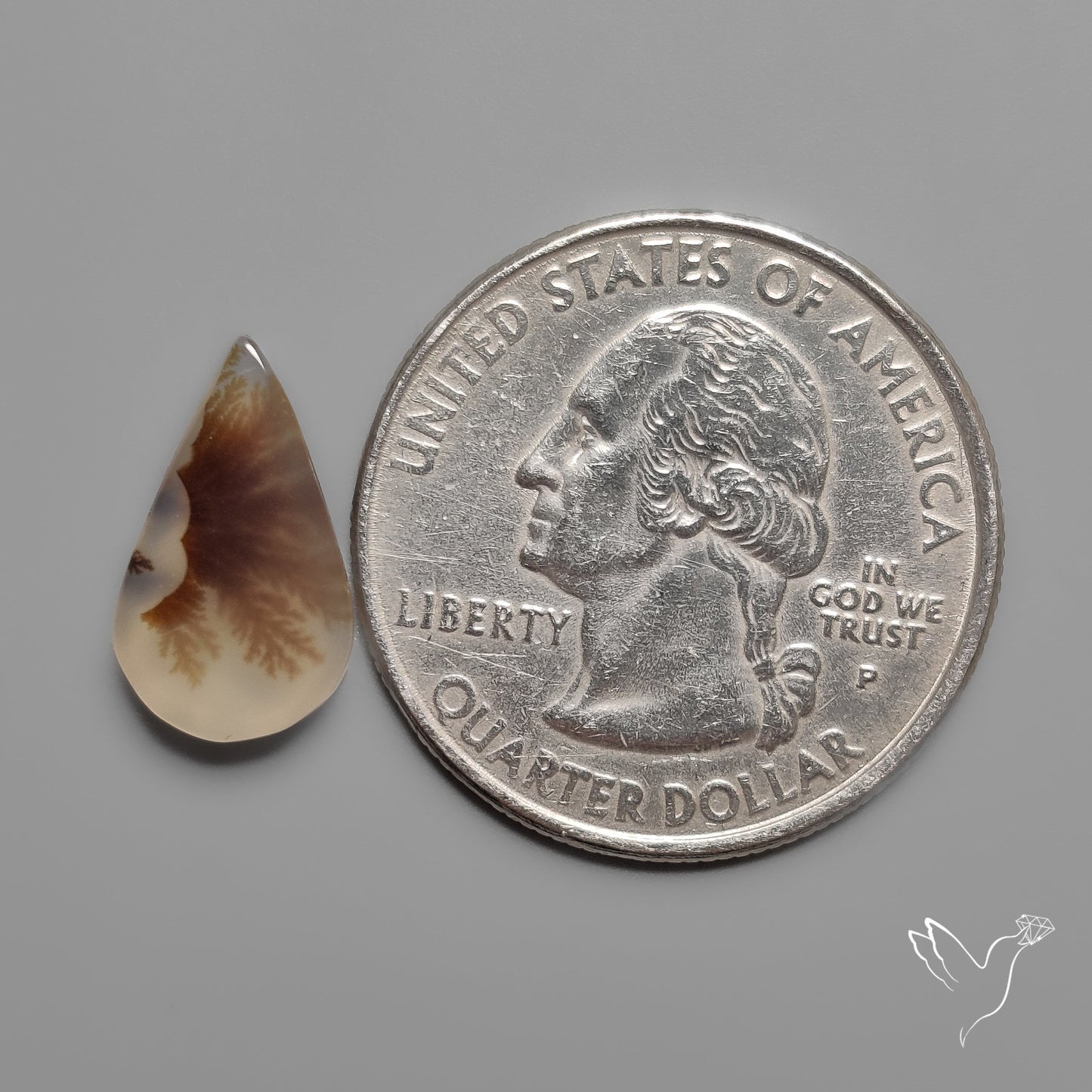 Scenic Agate Cabochon