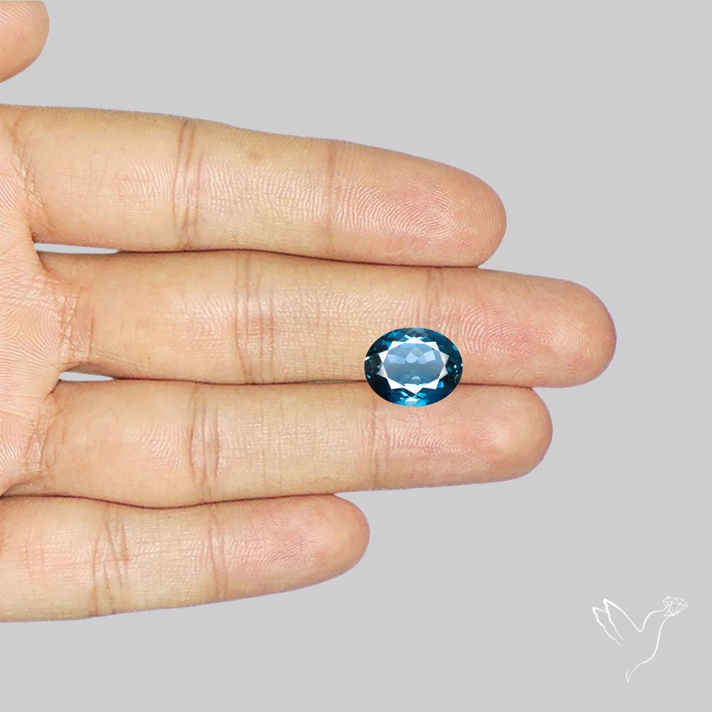 London Blue Topaz High Grade Large Faceted