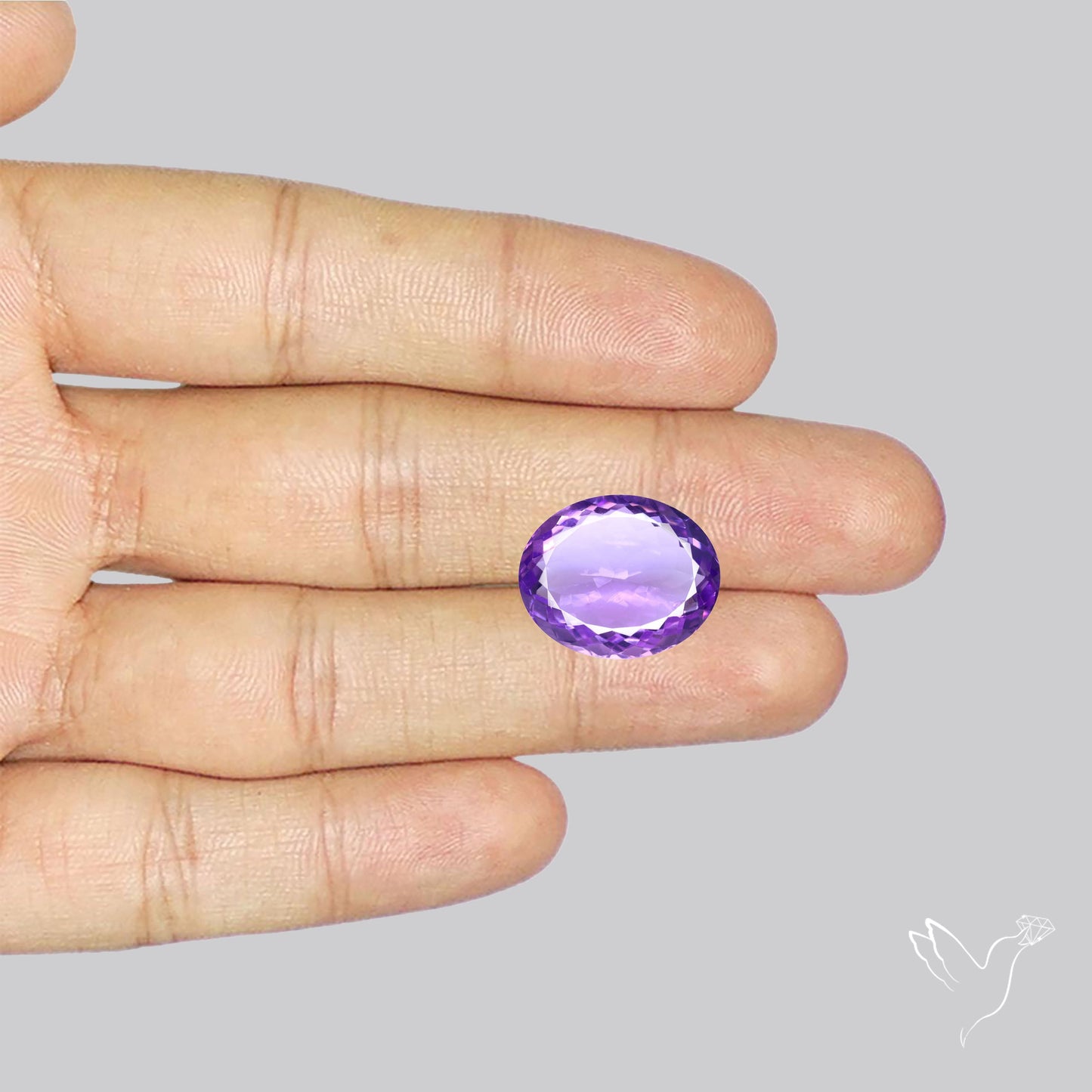 Amethyst AAA Faceted Fine Gemstone