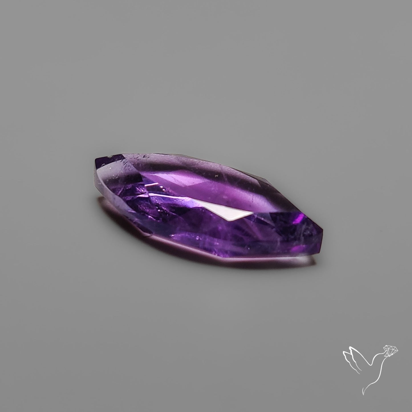 Portrait Cut Amethyst Step Cut