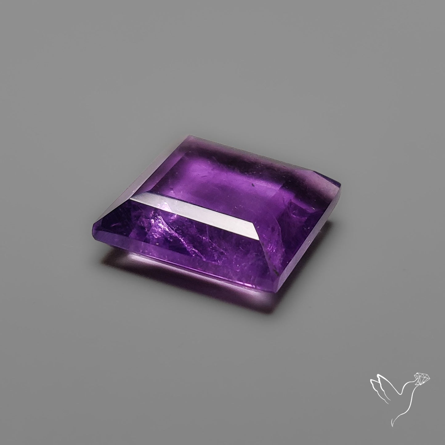 Portrait Cut Amethyst Step Cut