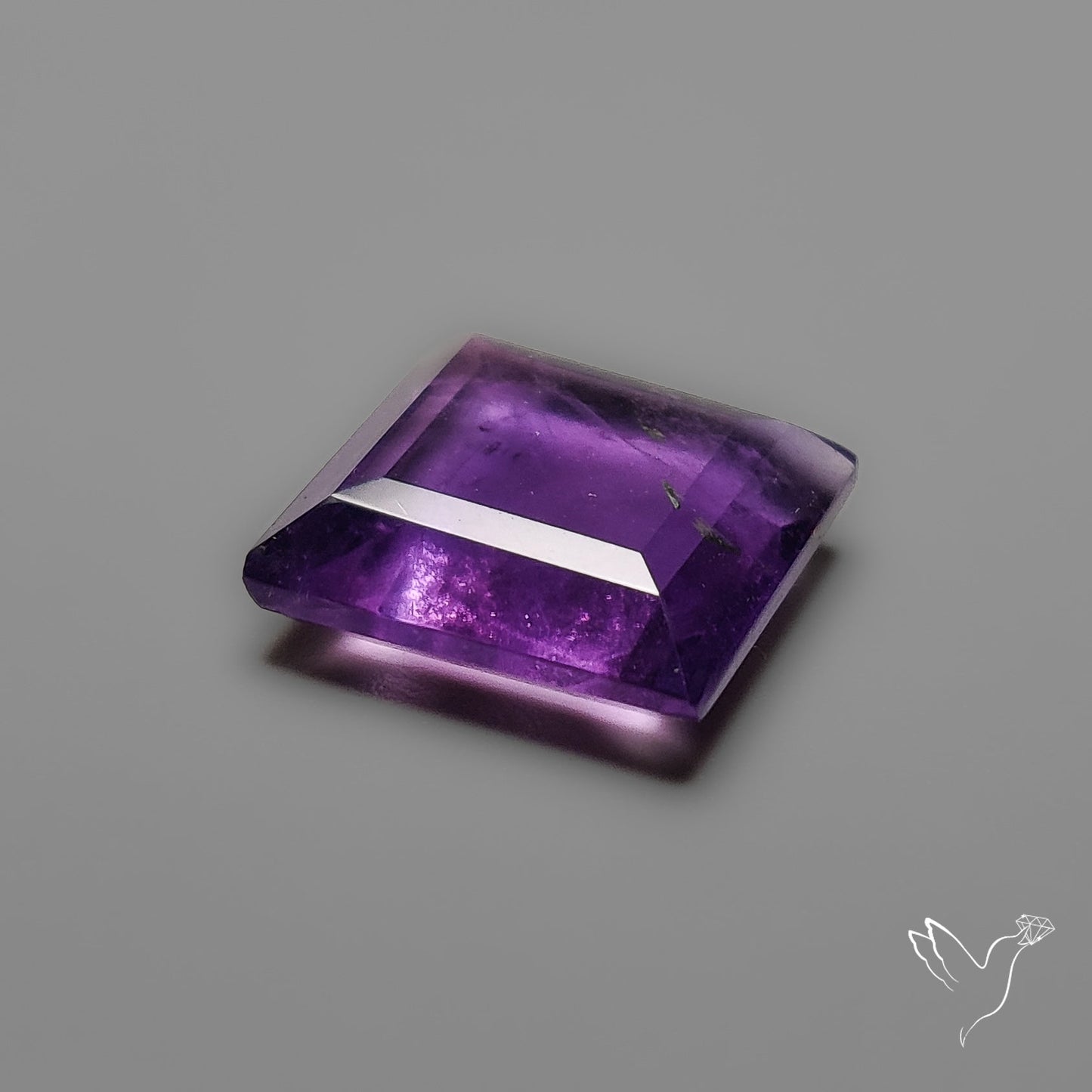 Portrait Cut Amethyst Step Cut