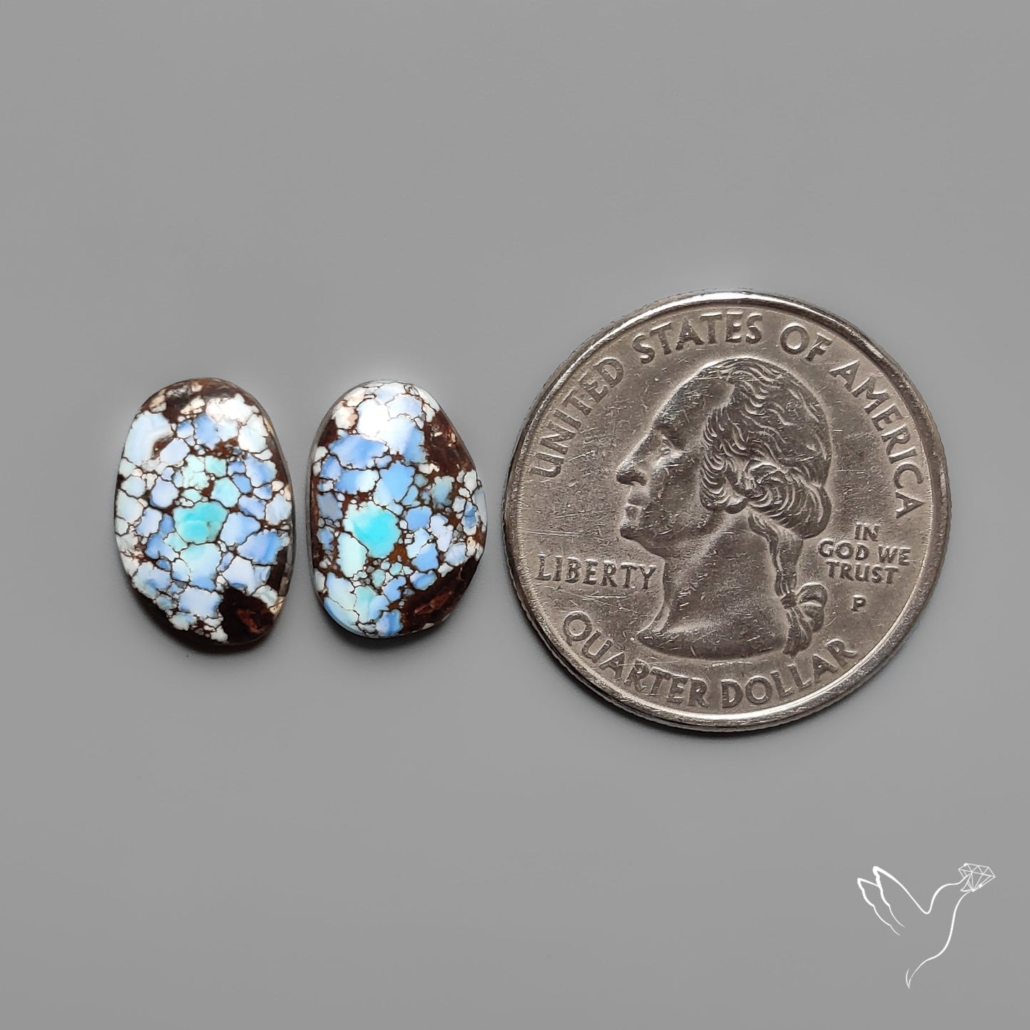 Golden Hill Turquoise Pair