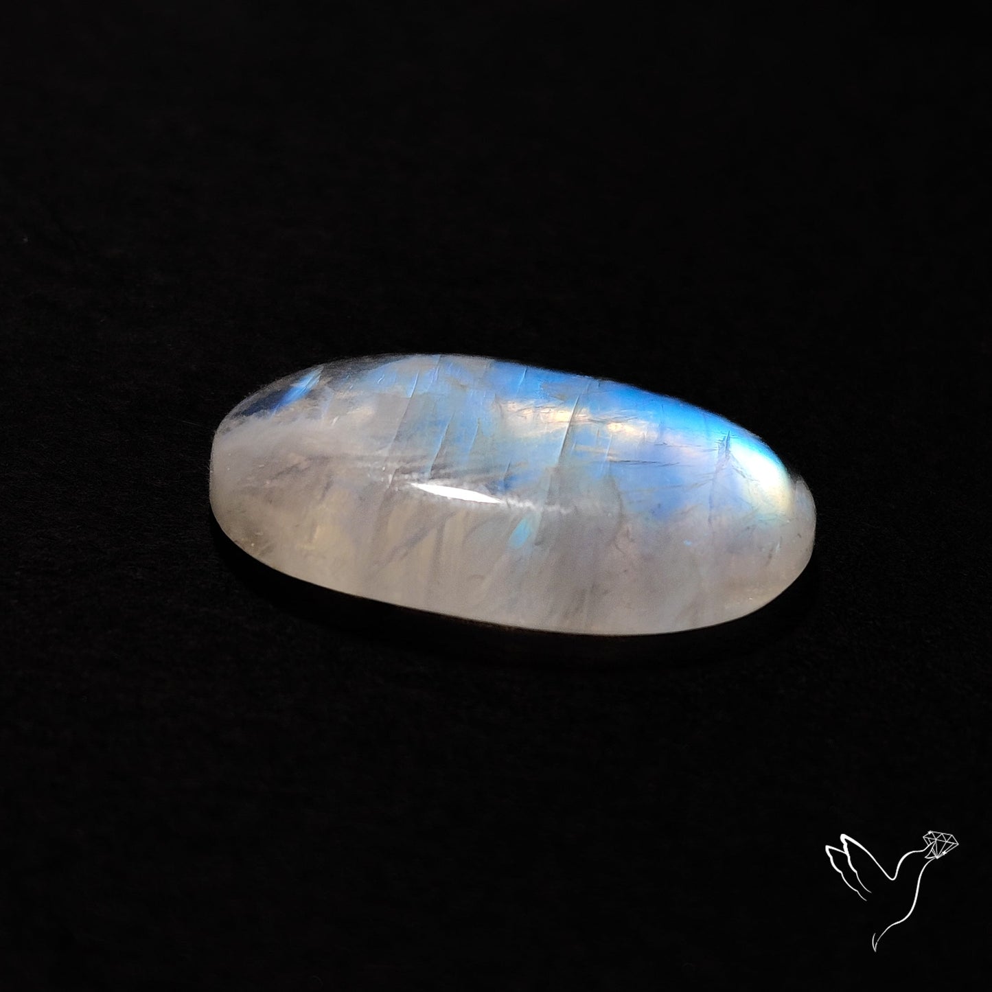Rainbow Moonstone Cabochon