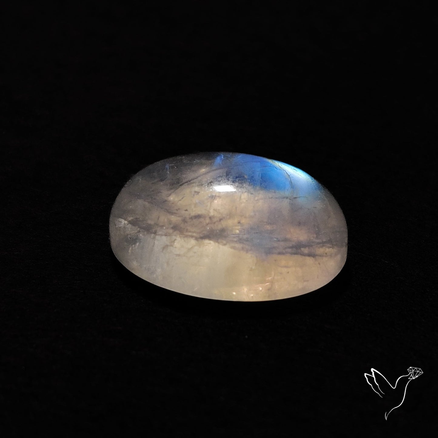 Rainbow Moonstone Cabochon