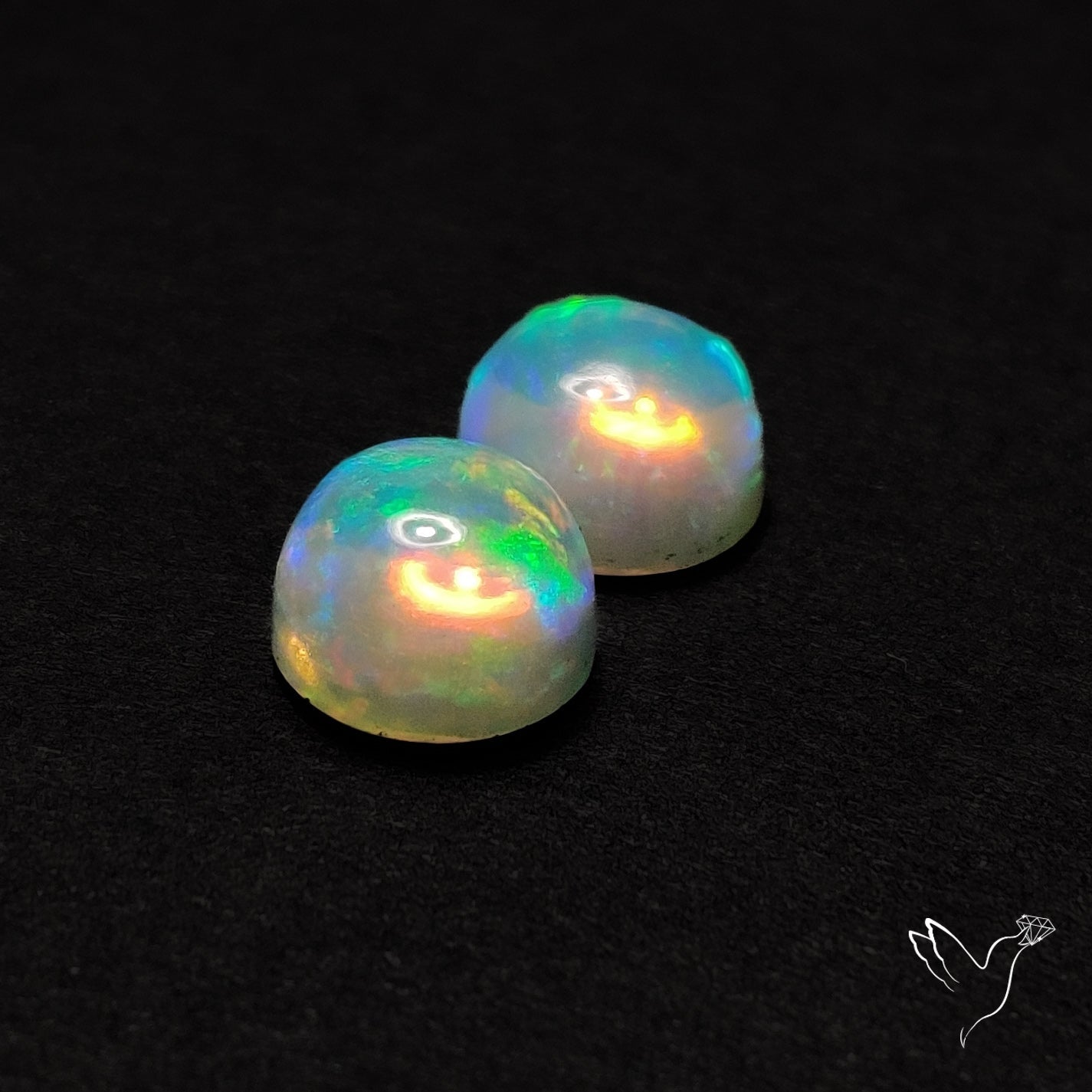AAA Ethiopian Welo Opals Smalls Pair