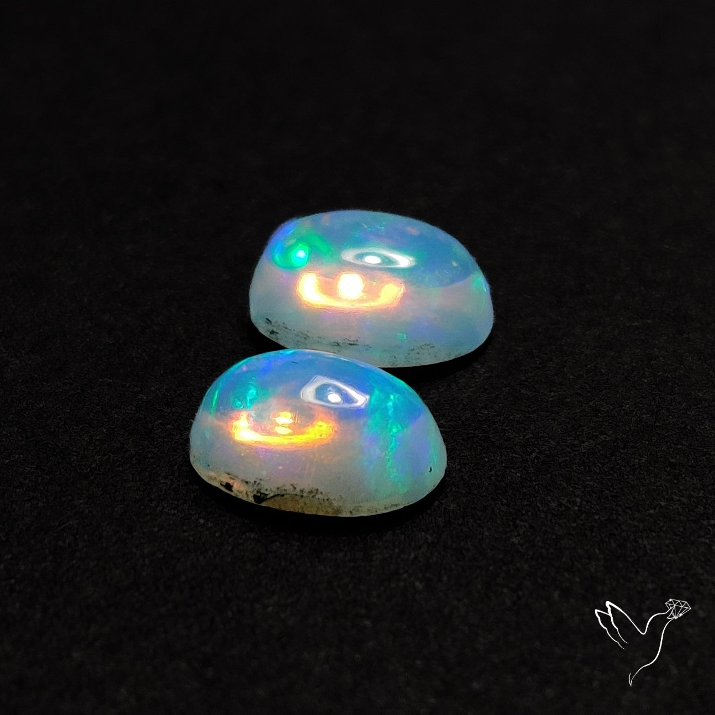 AAA Ethiopian Welo Opals Smalls Pair