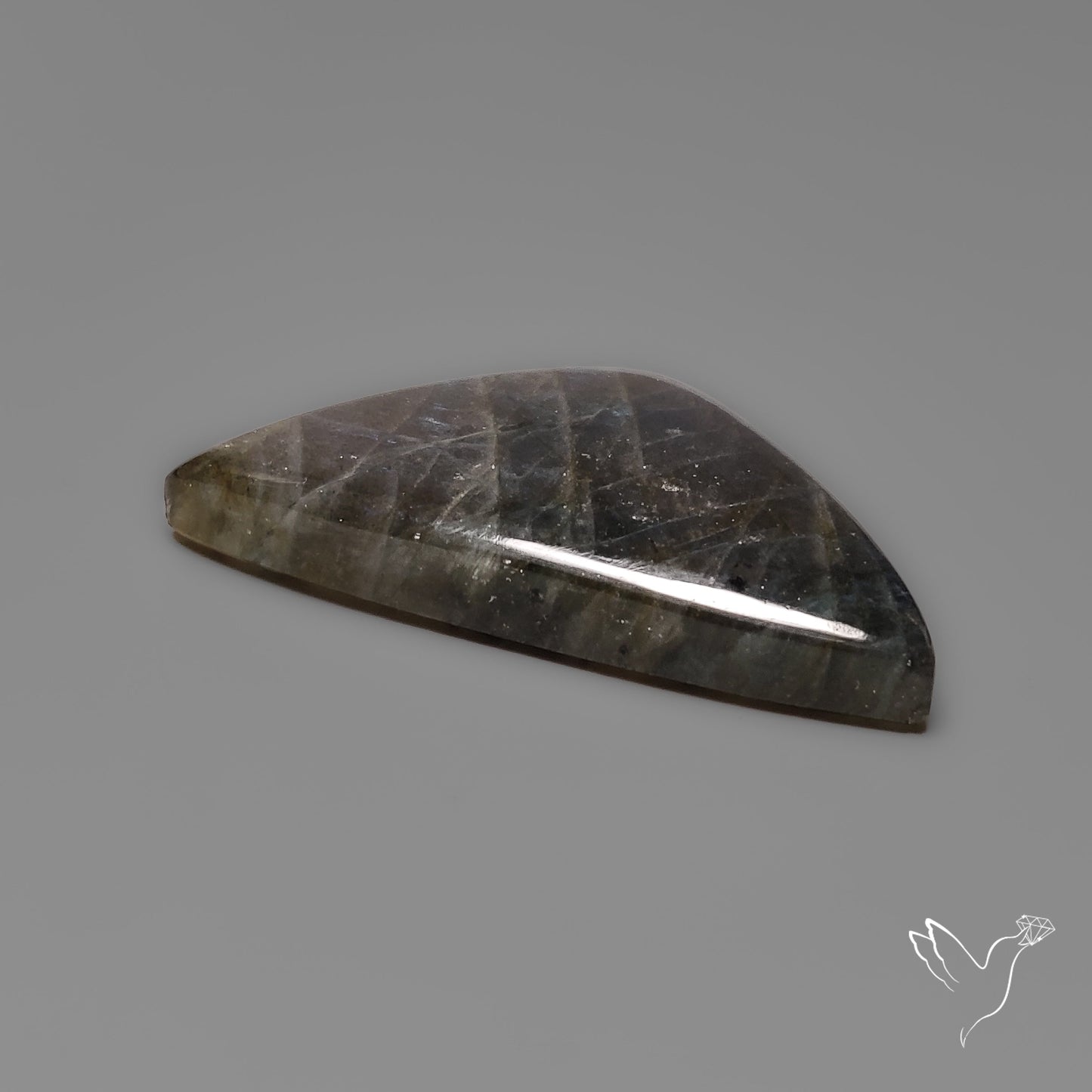 Deep Blue Labradorite Cabochon