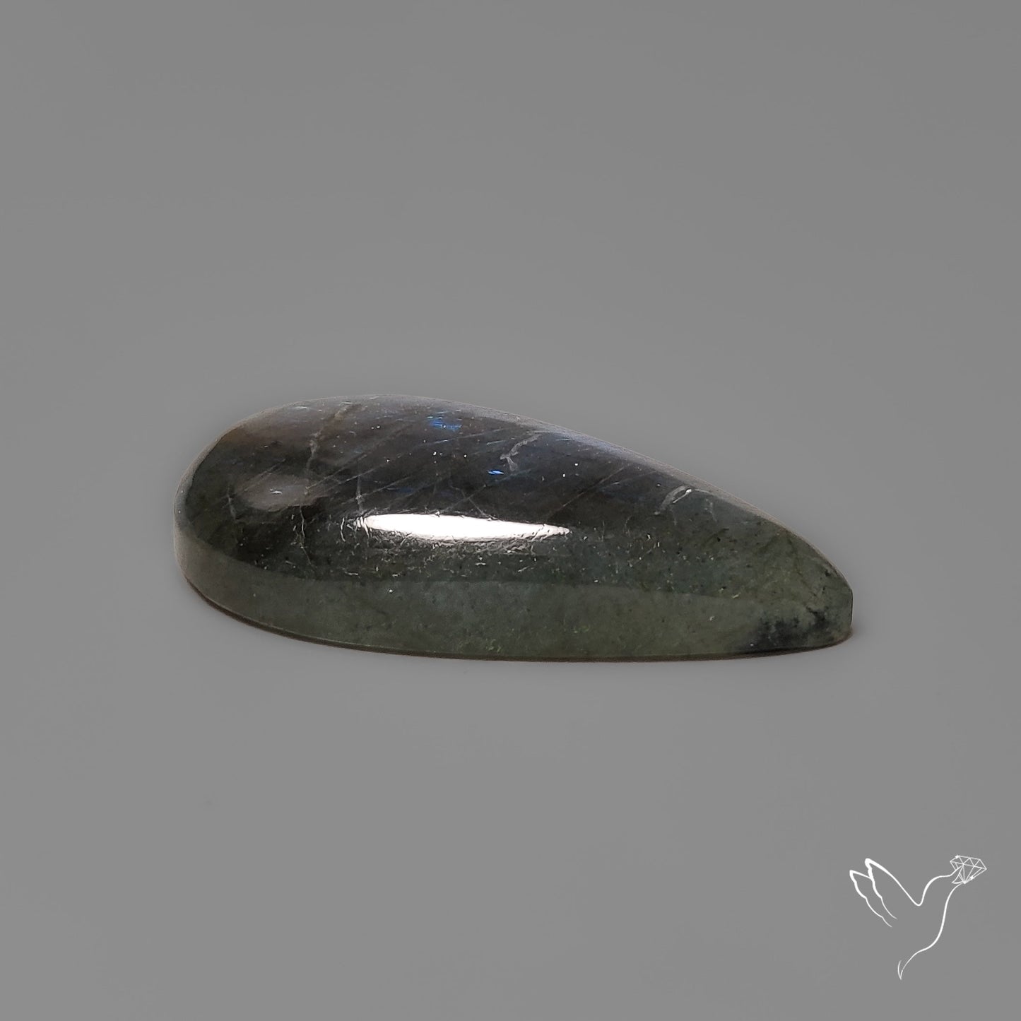 Deep Blue Labradorite Cabochon