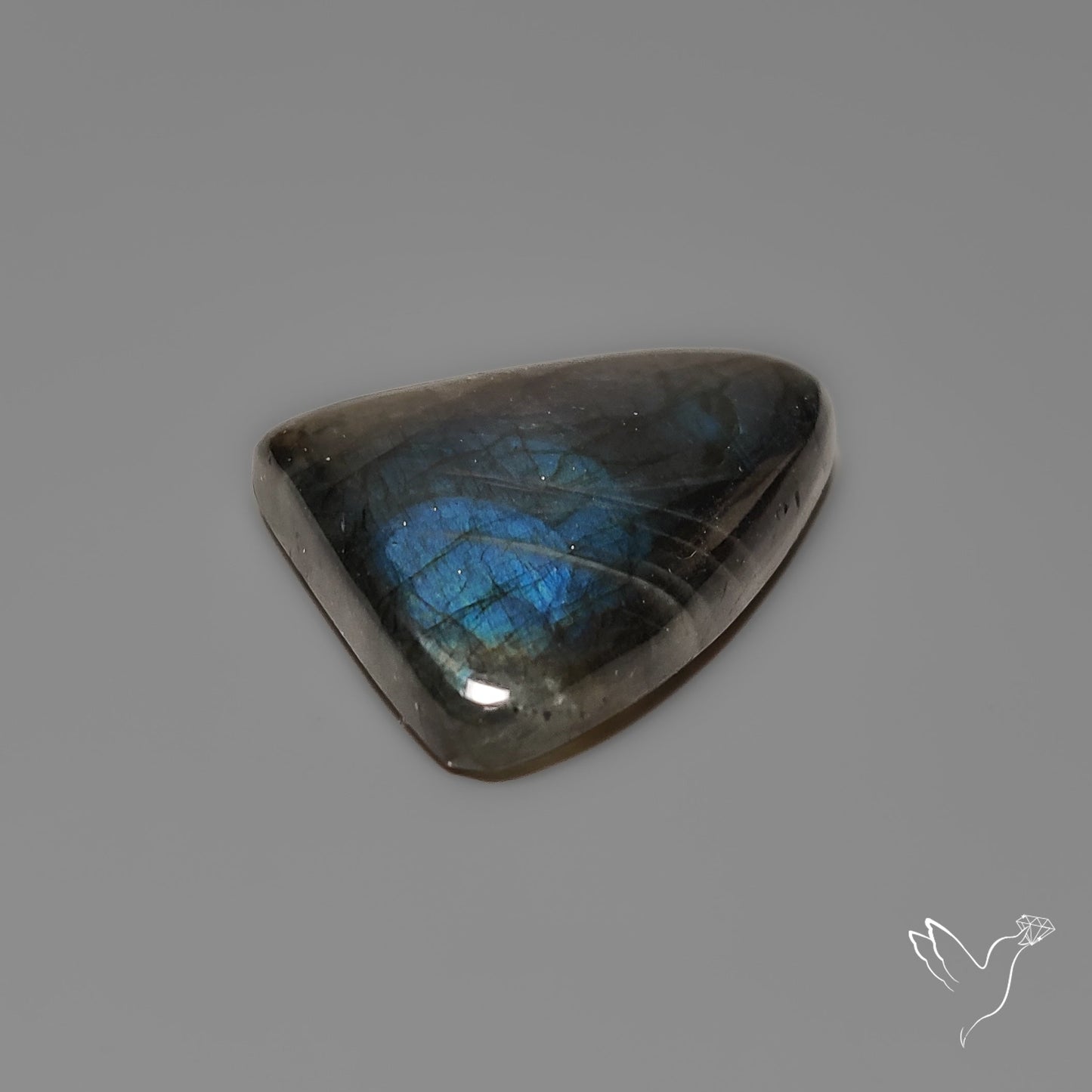 Deep Blue Labradorite Cabochon