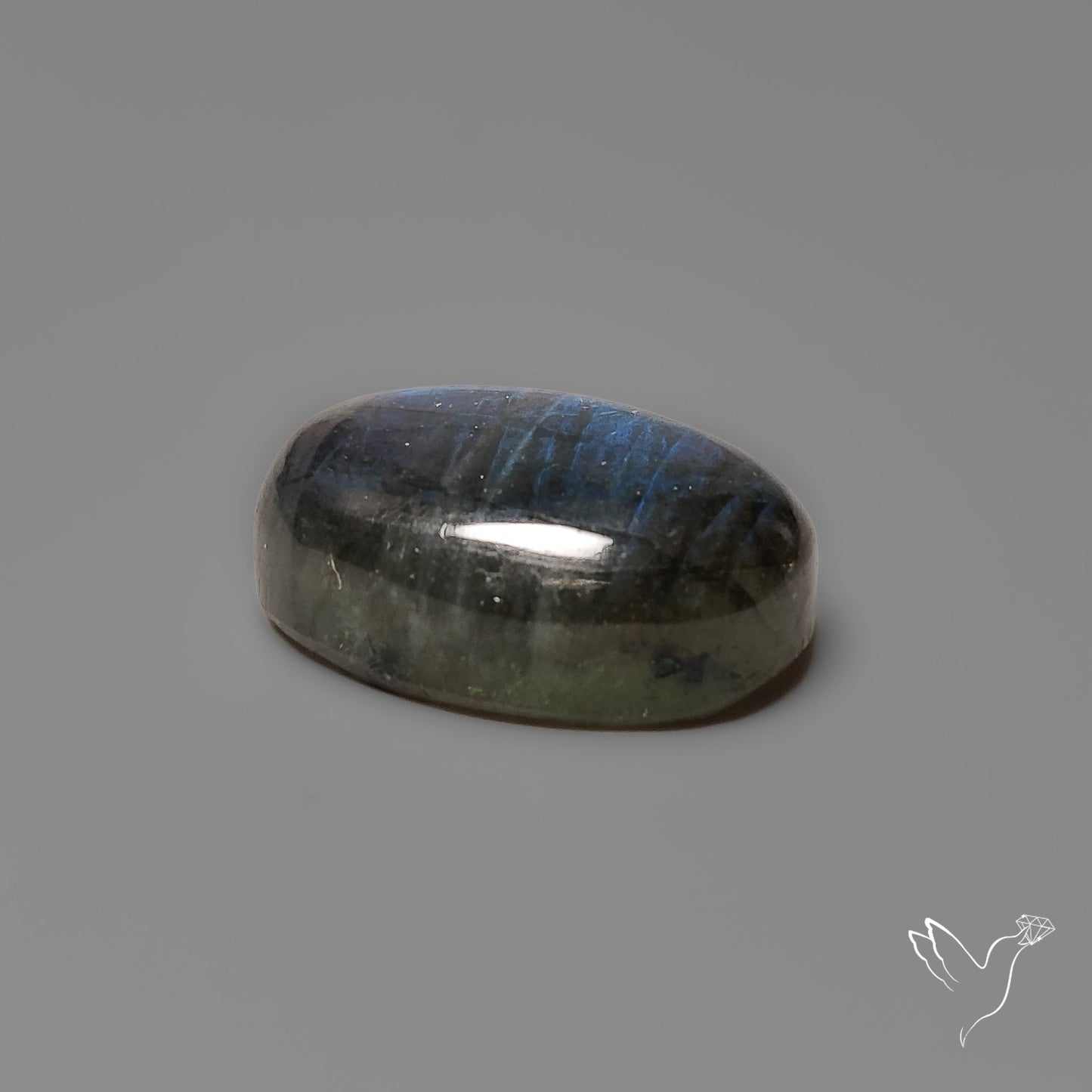 Deep Blue Labradorite Cabochon