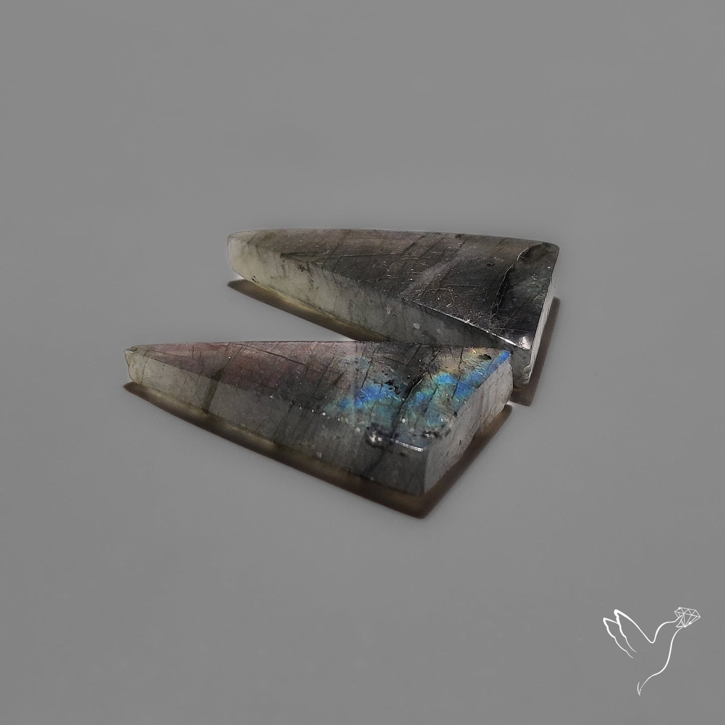 Electric Blue Spectrolites Pair