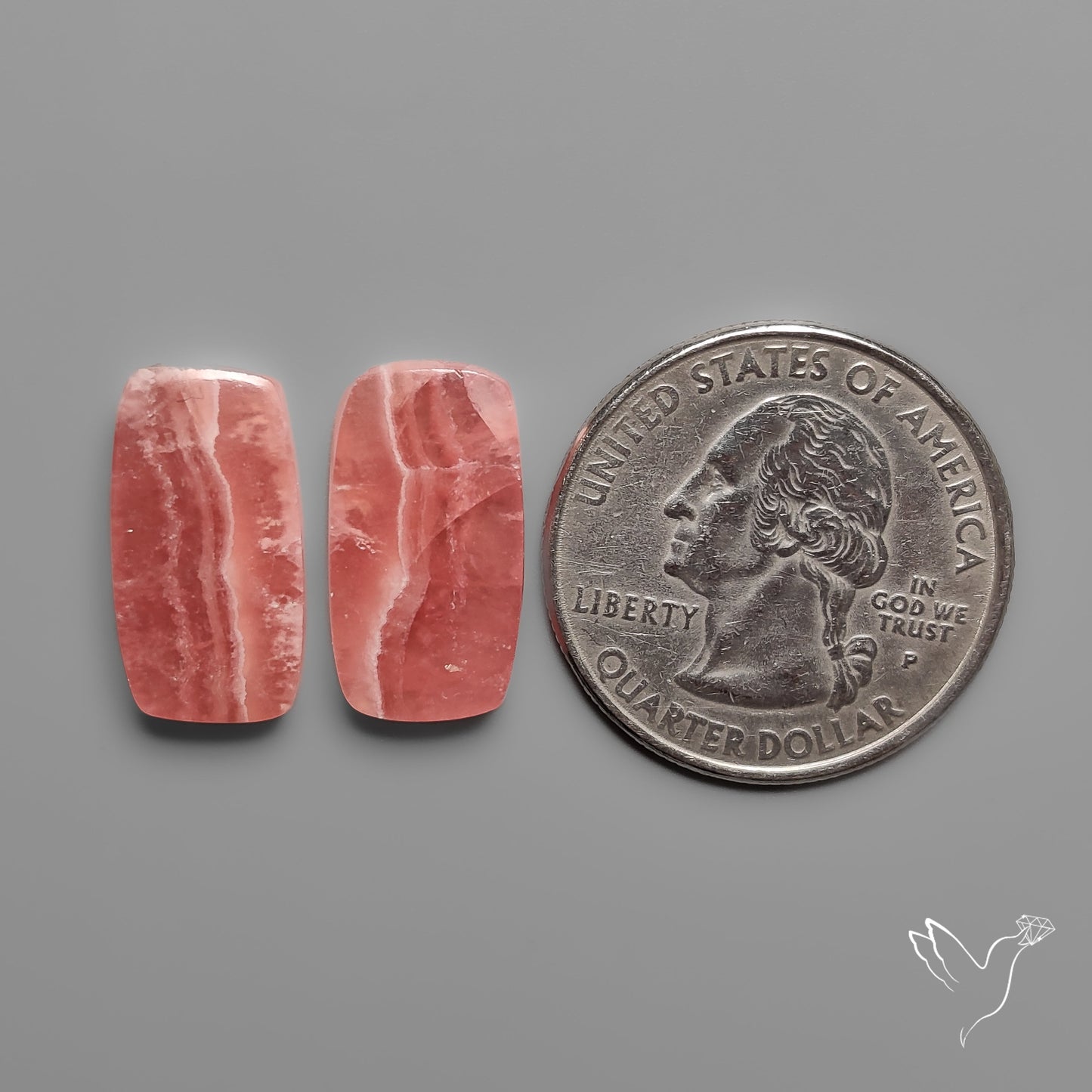 Rhodochrosite Pair