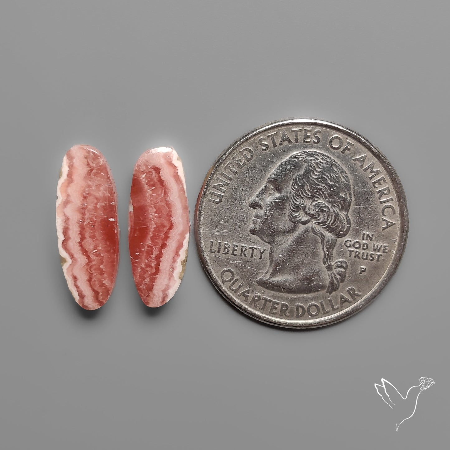 Rhodochrosite Pair