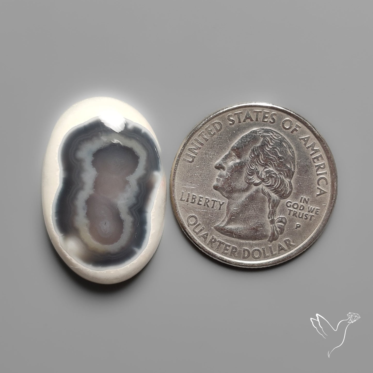 Shiva Eye Solar Quartz Cabochon