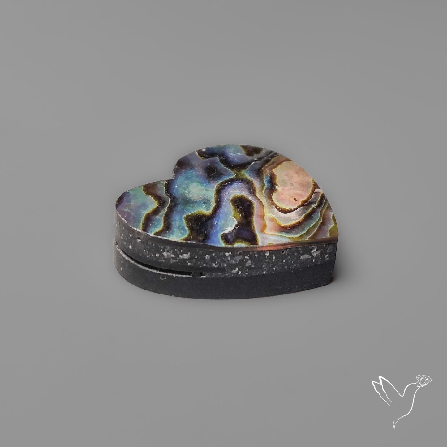 Abalone Shell Heart