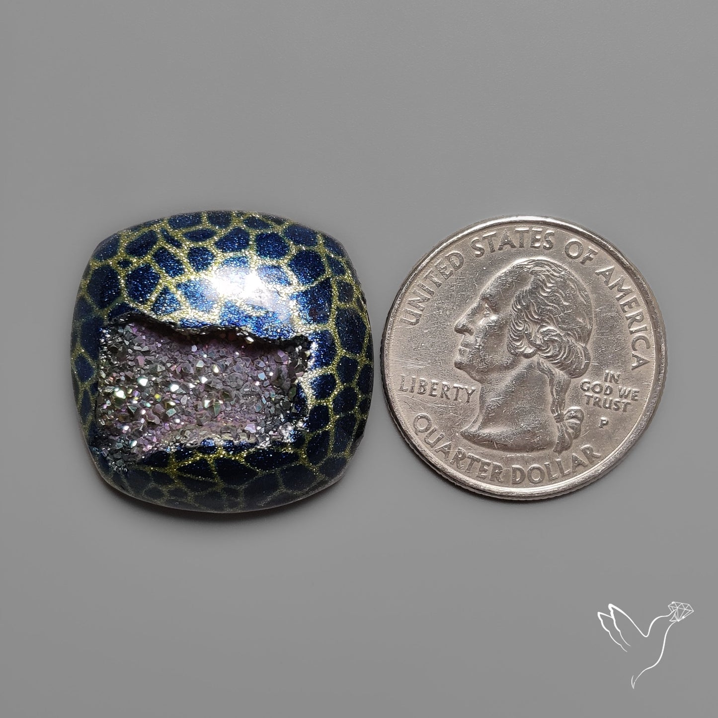 Titanium Coated Druzy