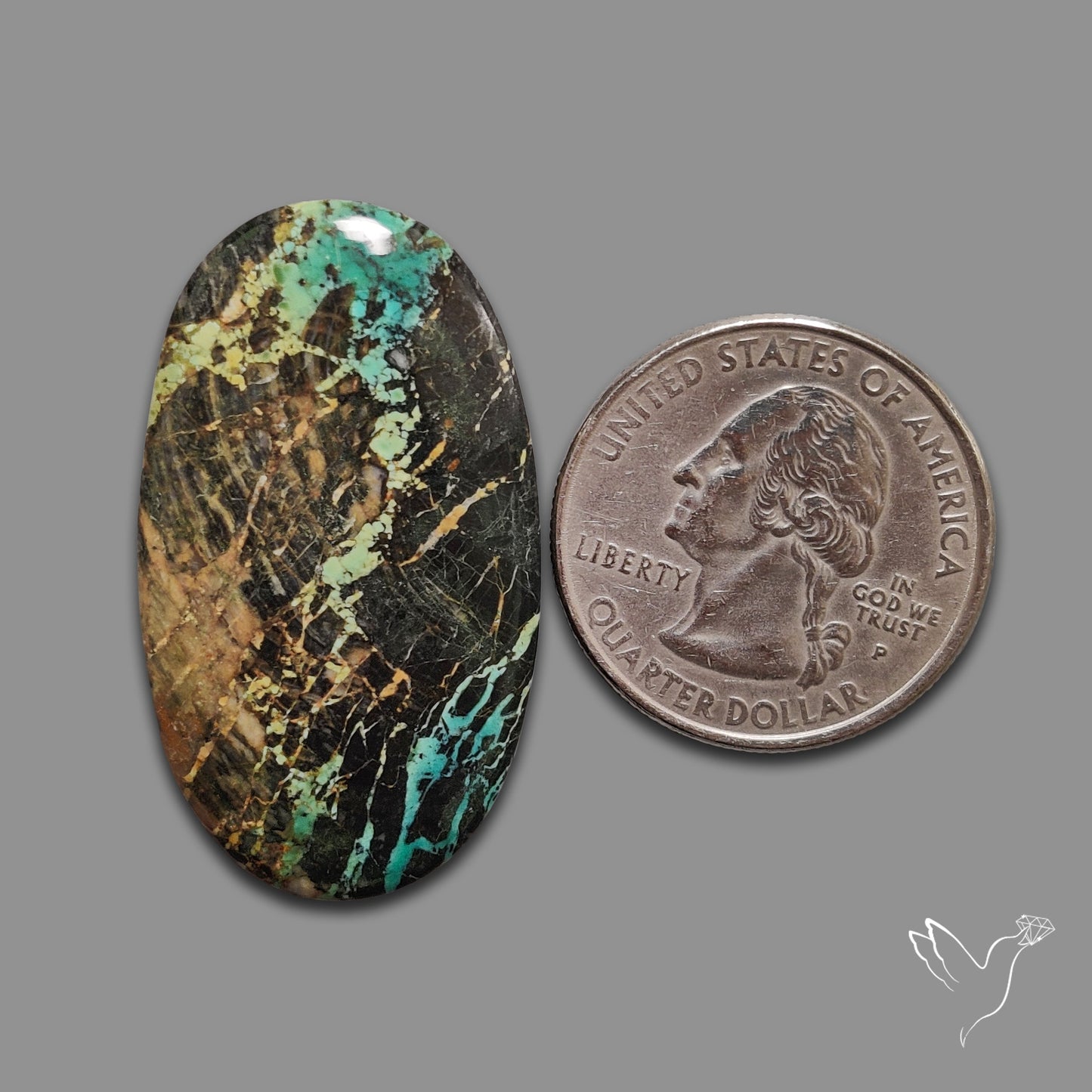 Blackjack Turquoise Cabochon