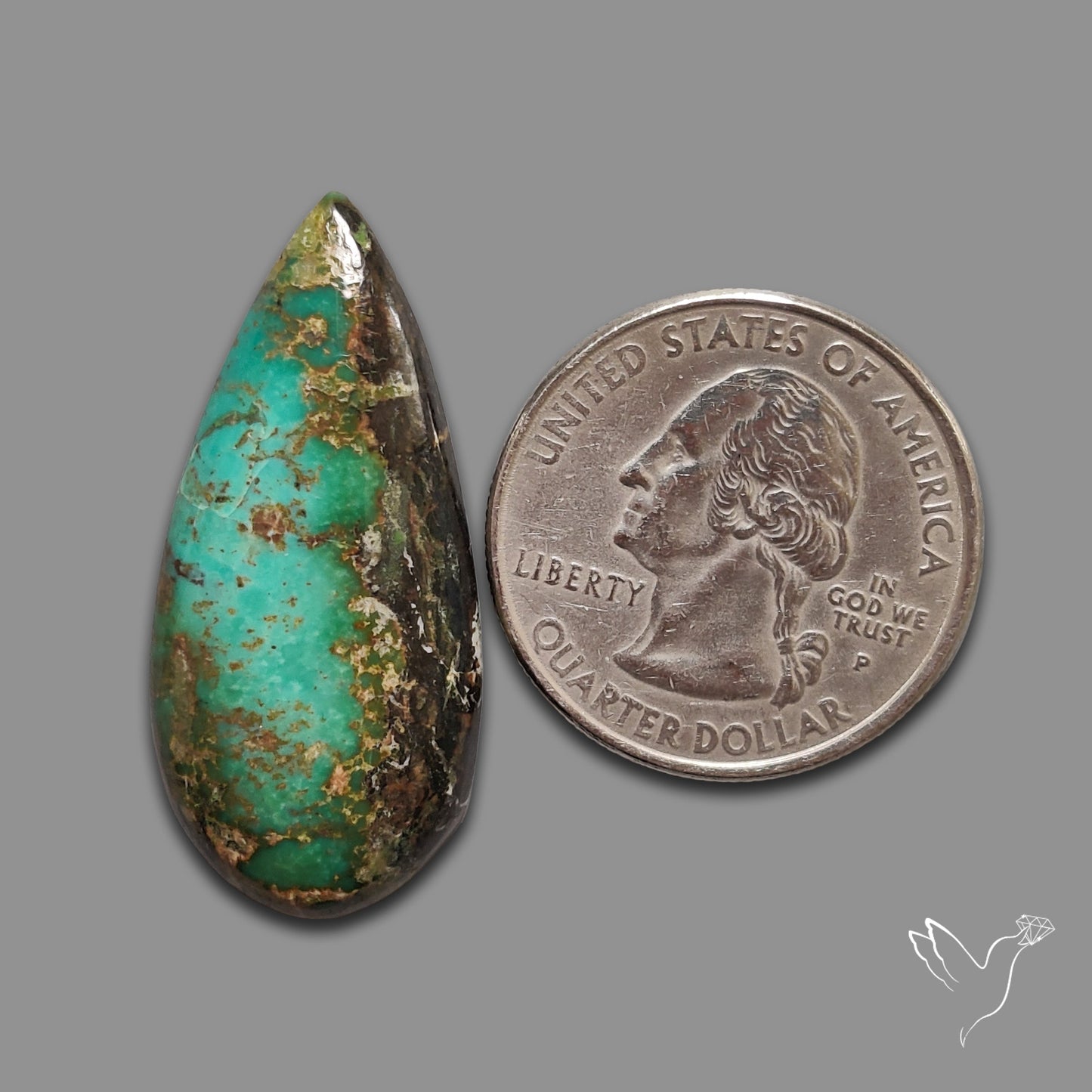 Blackjack Turquoise Cabochon