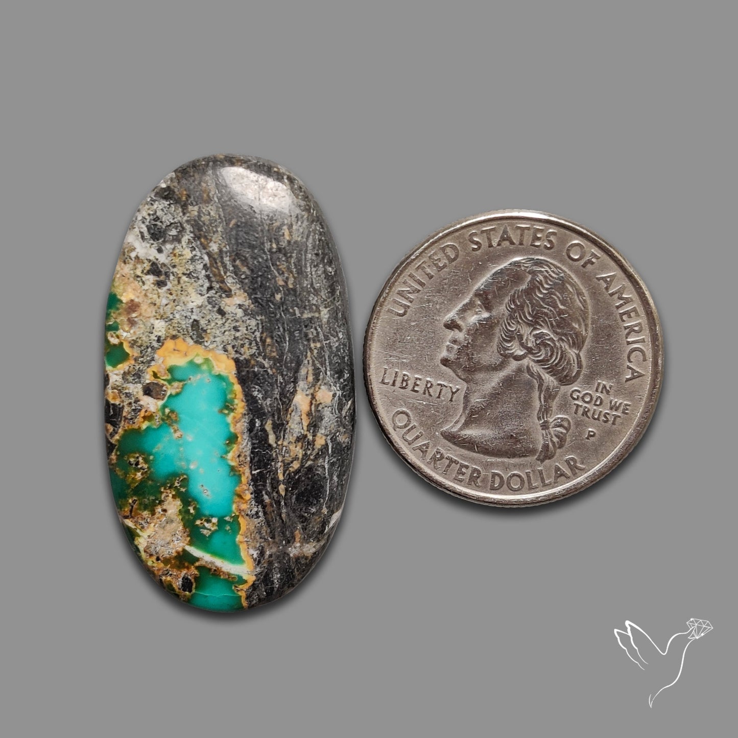 Blackjack Turquoise Cabochon