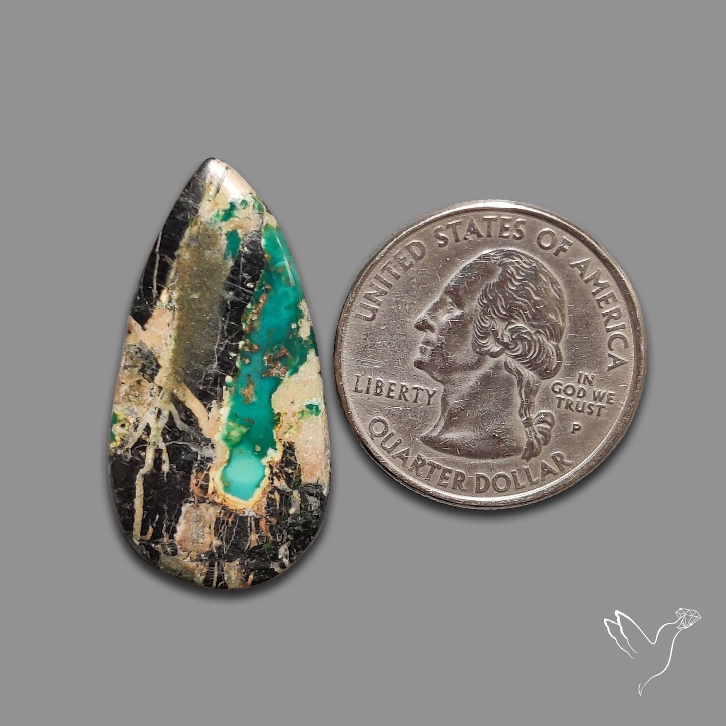 Blackjack Turquoise Cabochon