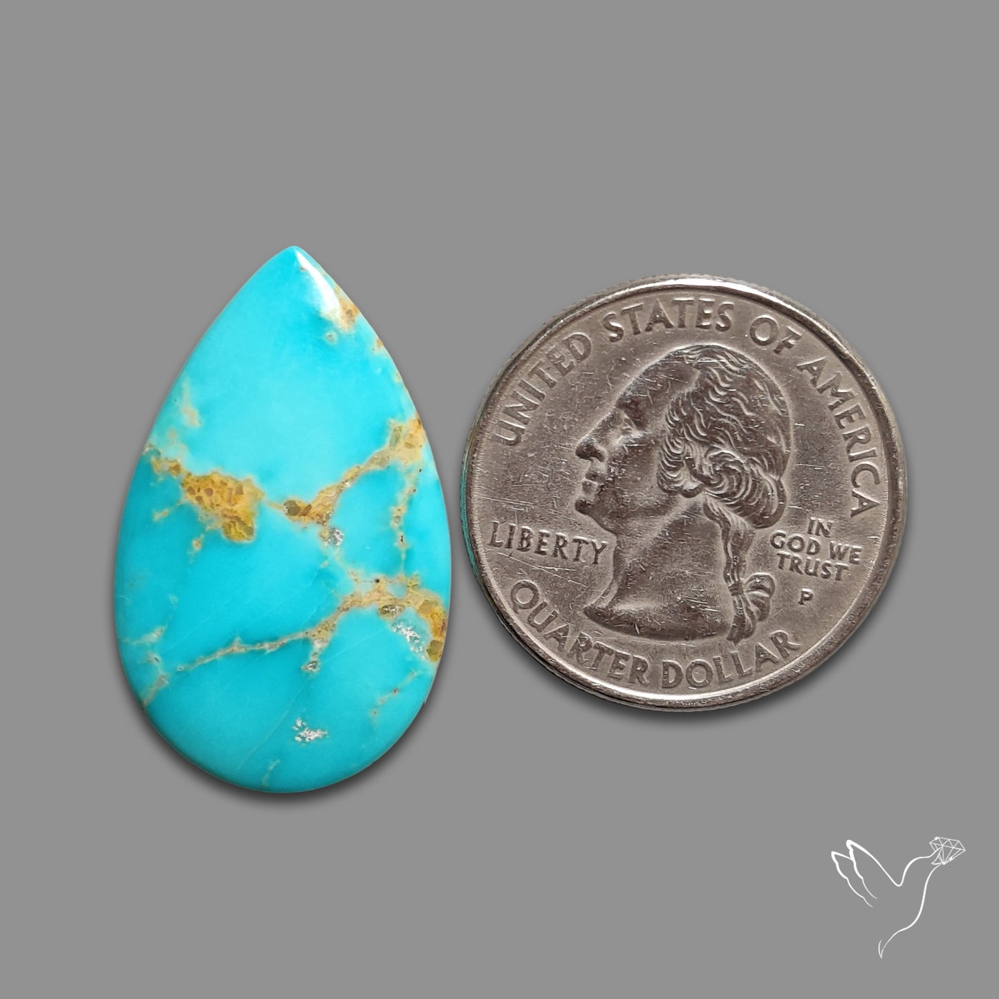 Kingman Turquoise Cabochon