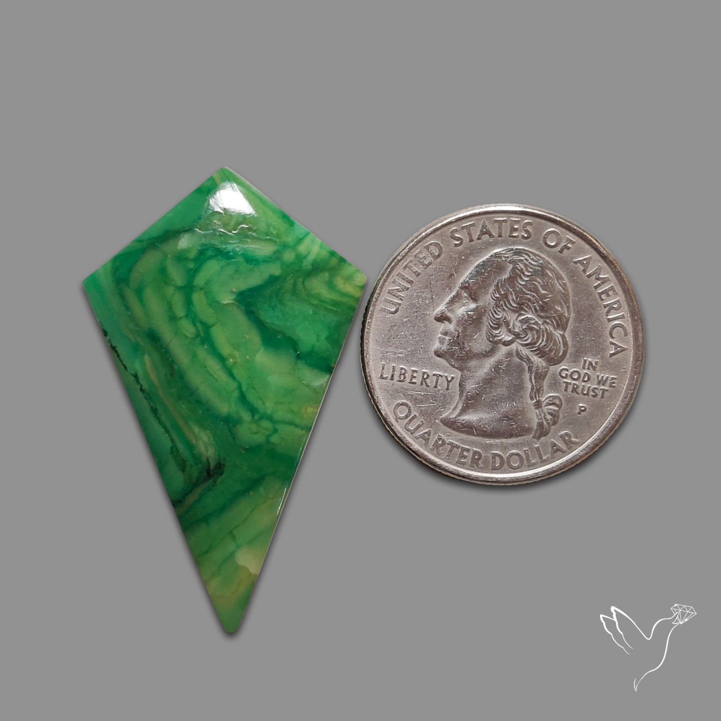 Imperial Green Jadeite Cabochon
