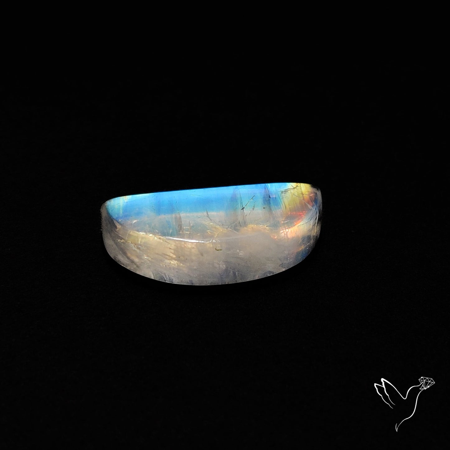 Rainbow Moonstone Cabochon High Grade