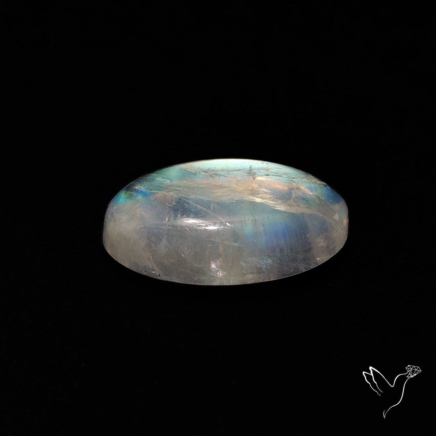 Rainbow Moonstone Cabochon High Grade