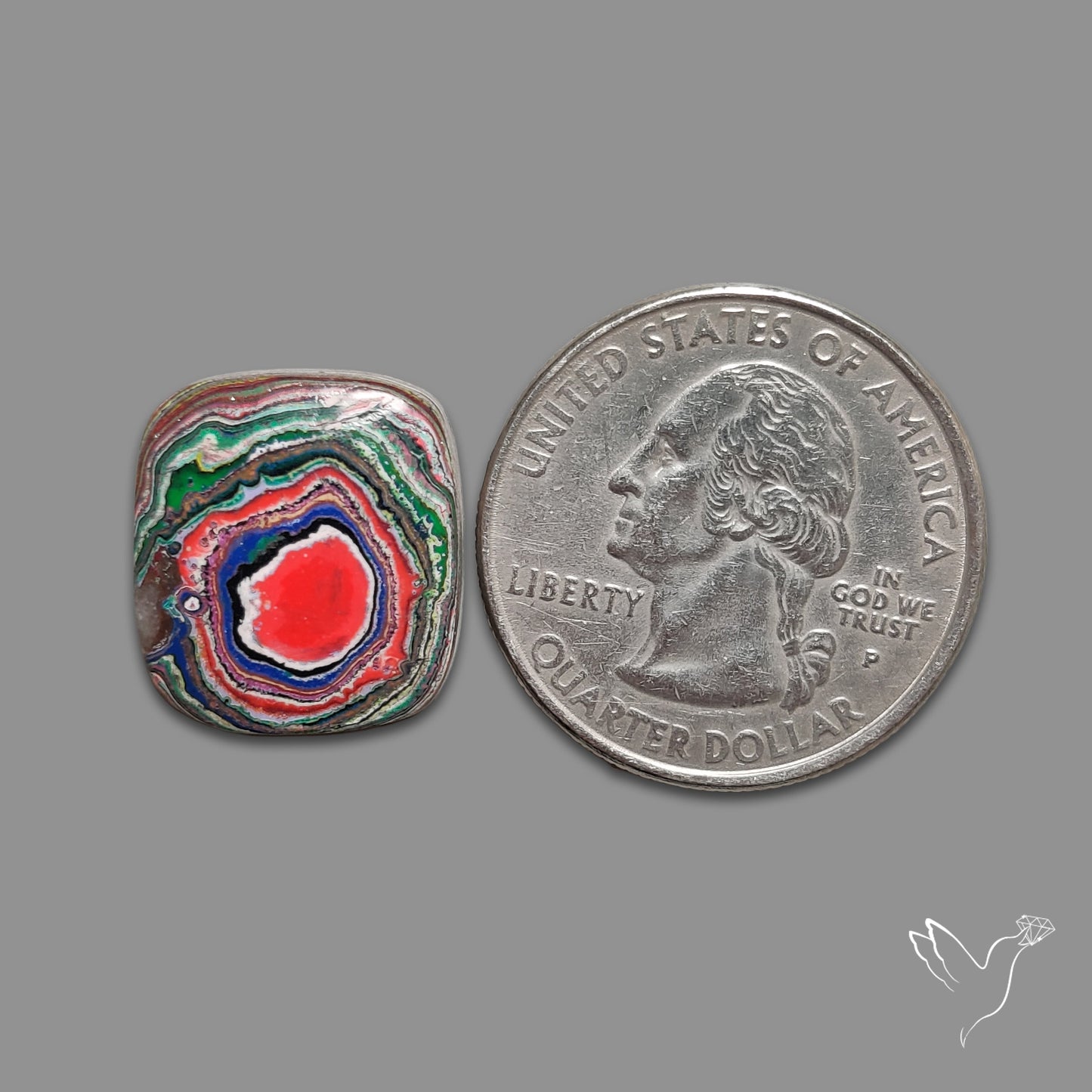 Fordite Paint Stone Authentic Cabochon
