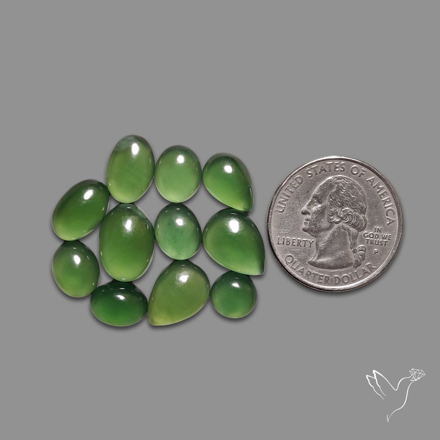 Gemmy Green Serpentine Lot