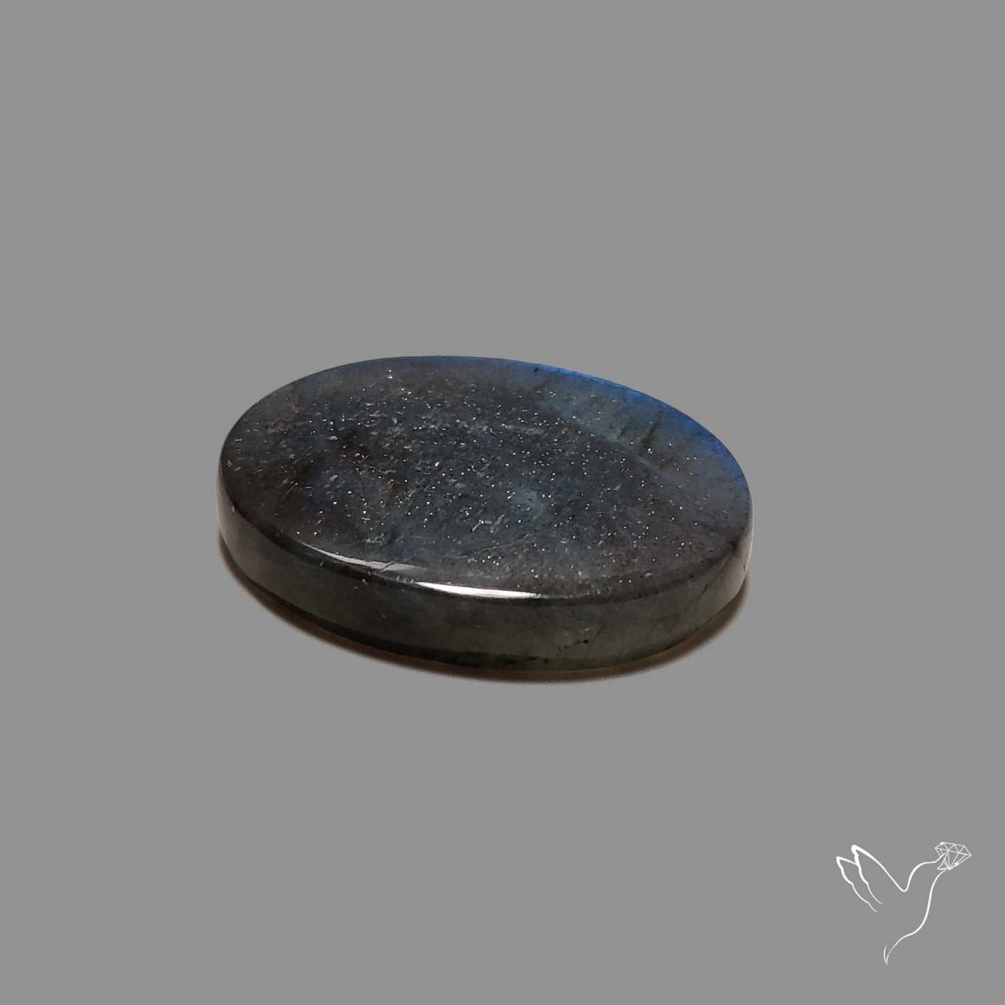 Deep Blue Labradorite Cabochon