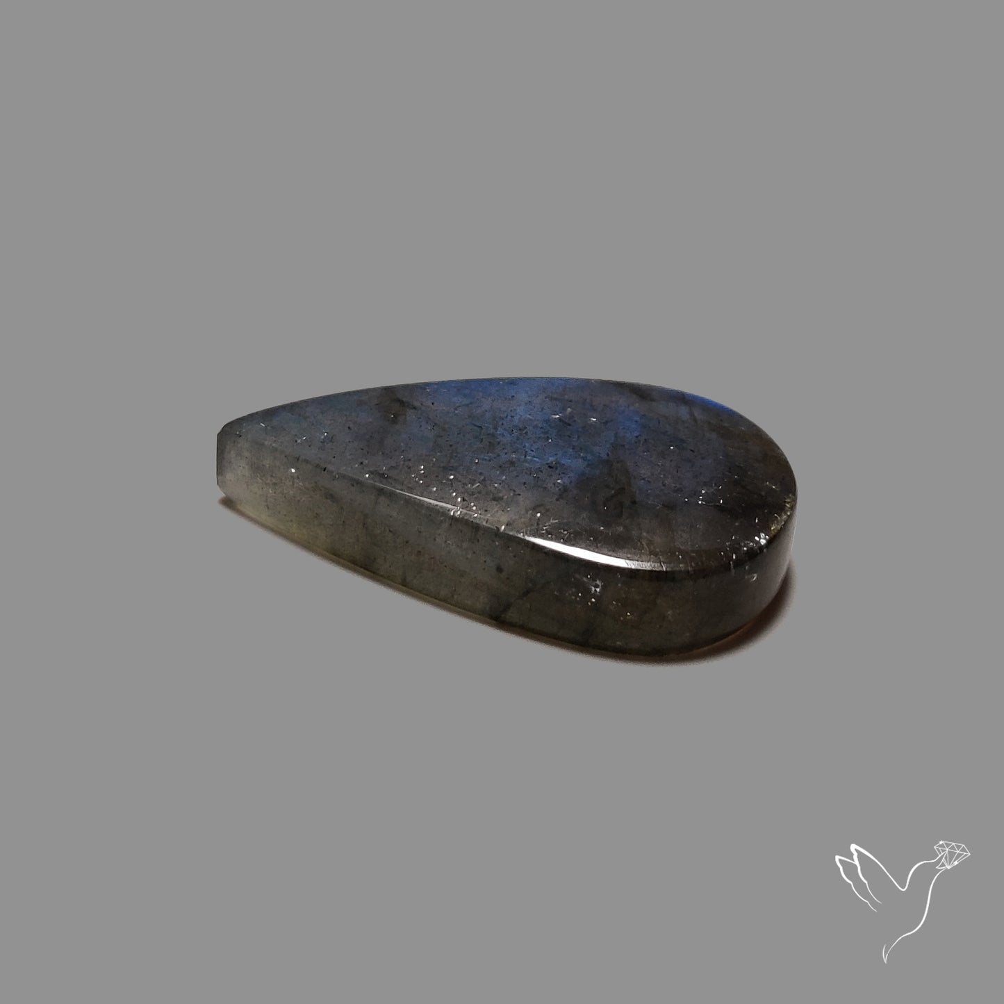Deep Blue Labradorite Cabochon