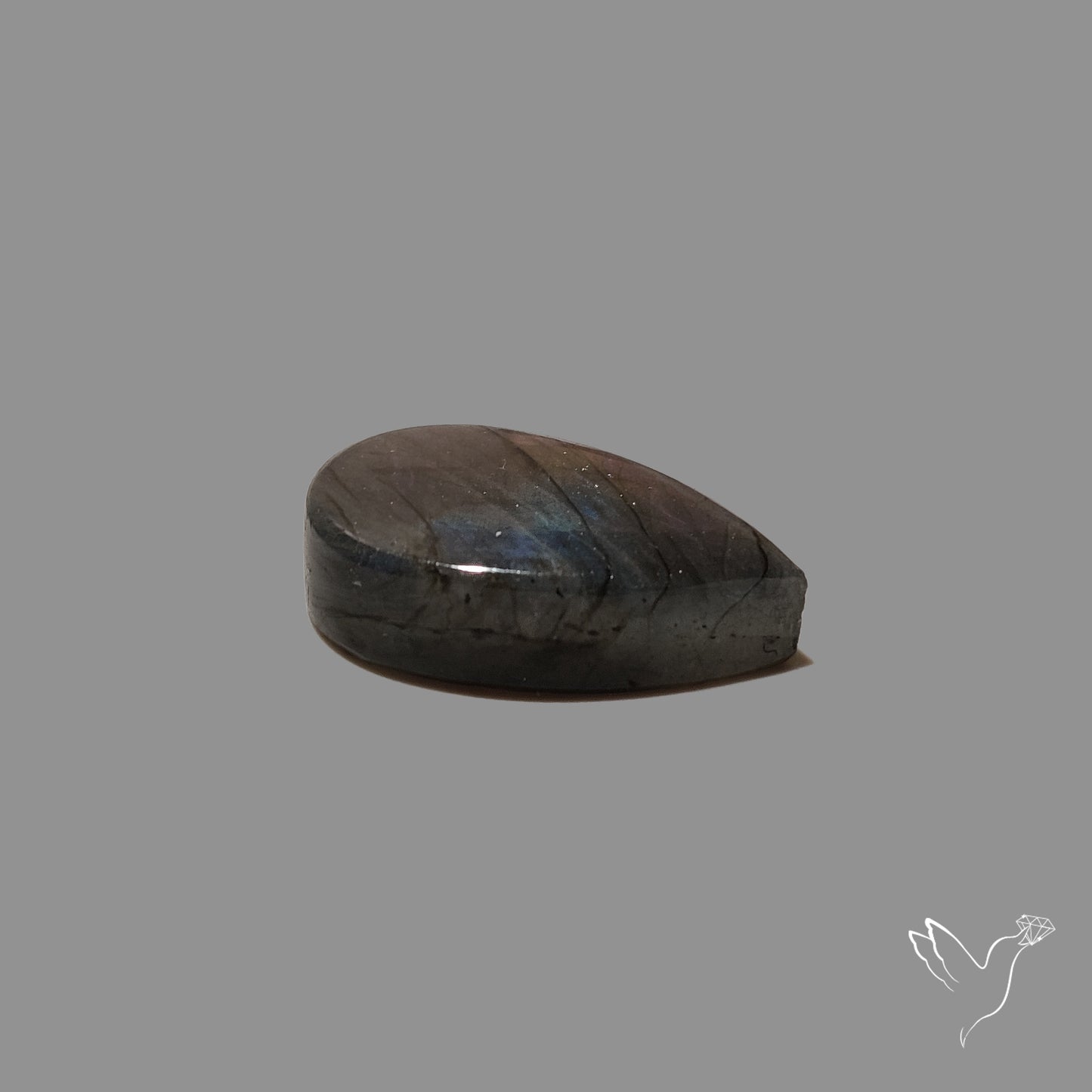 Purple Spectrolite Cabochon