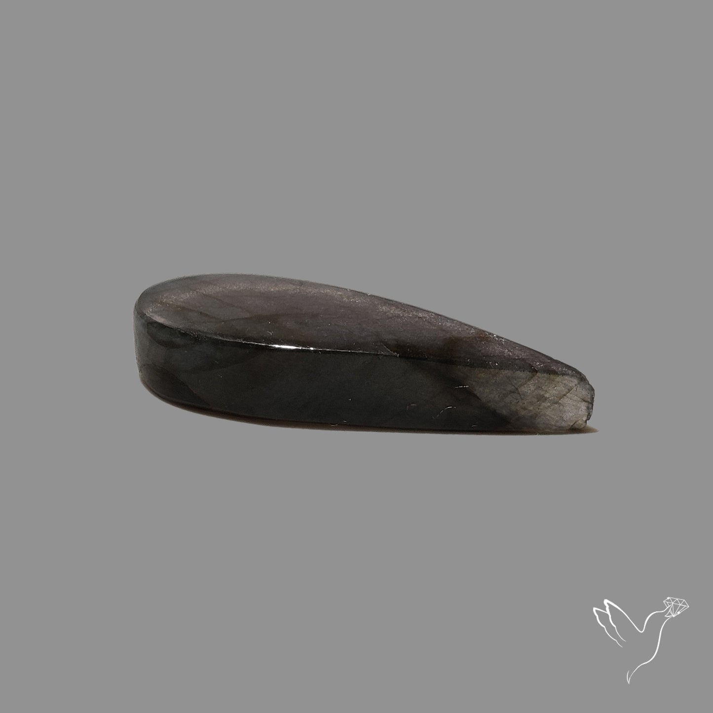 Electric Blue Spectrolite Cabochon