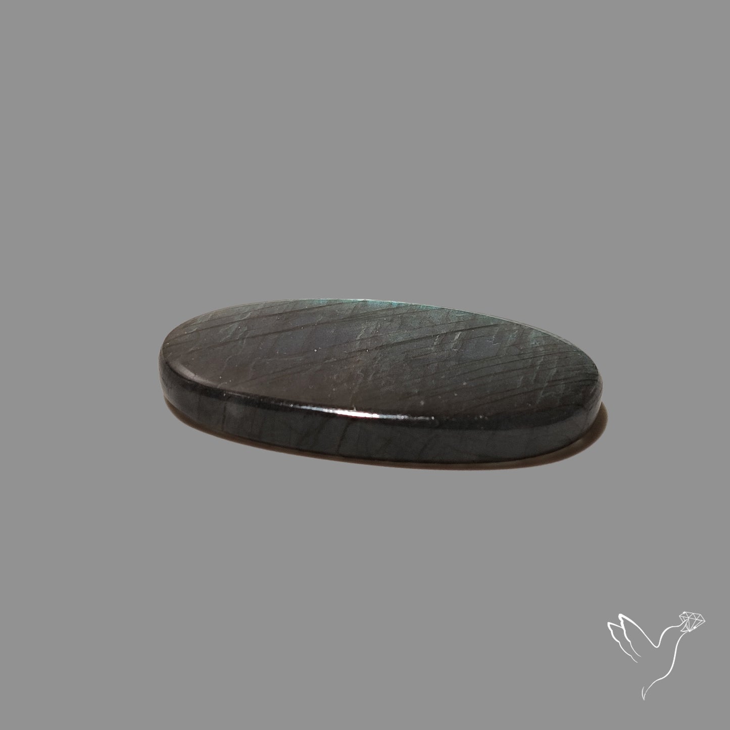 Sea Green Spectrolite Cabochon