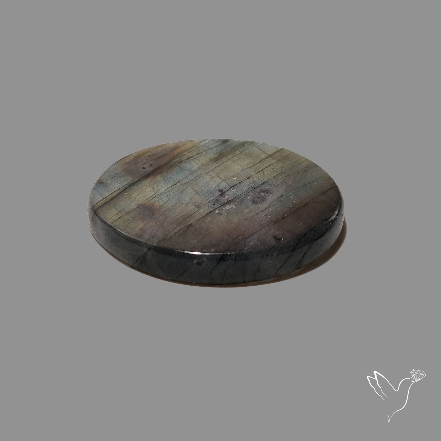 Rainbow Spectrolite Cabochon