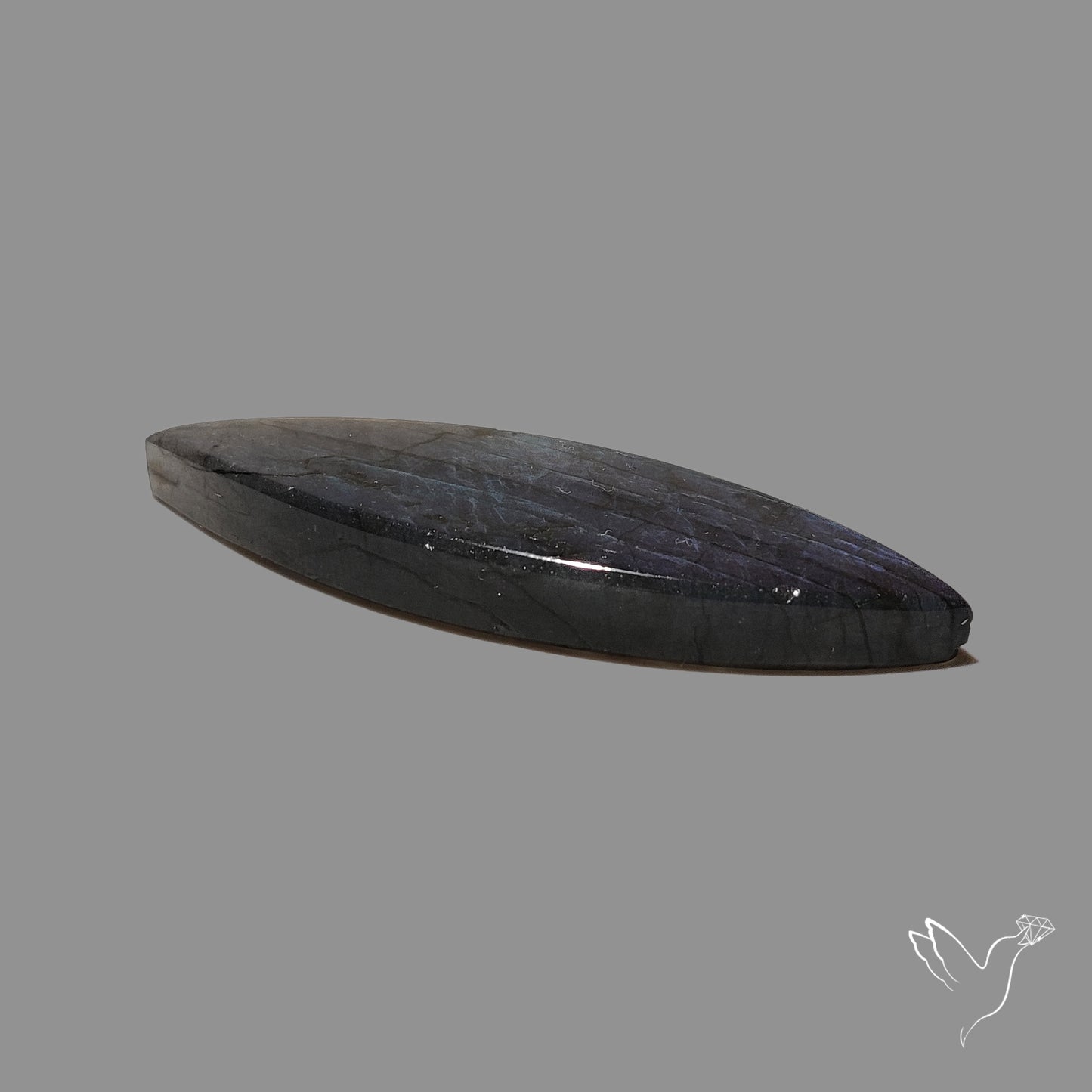 Electric Blue Spectrolite Cabochon