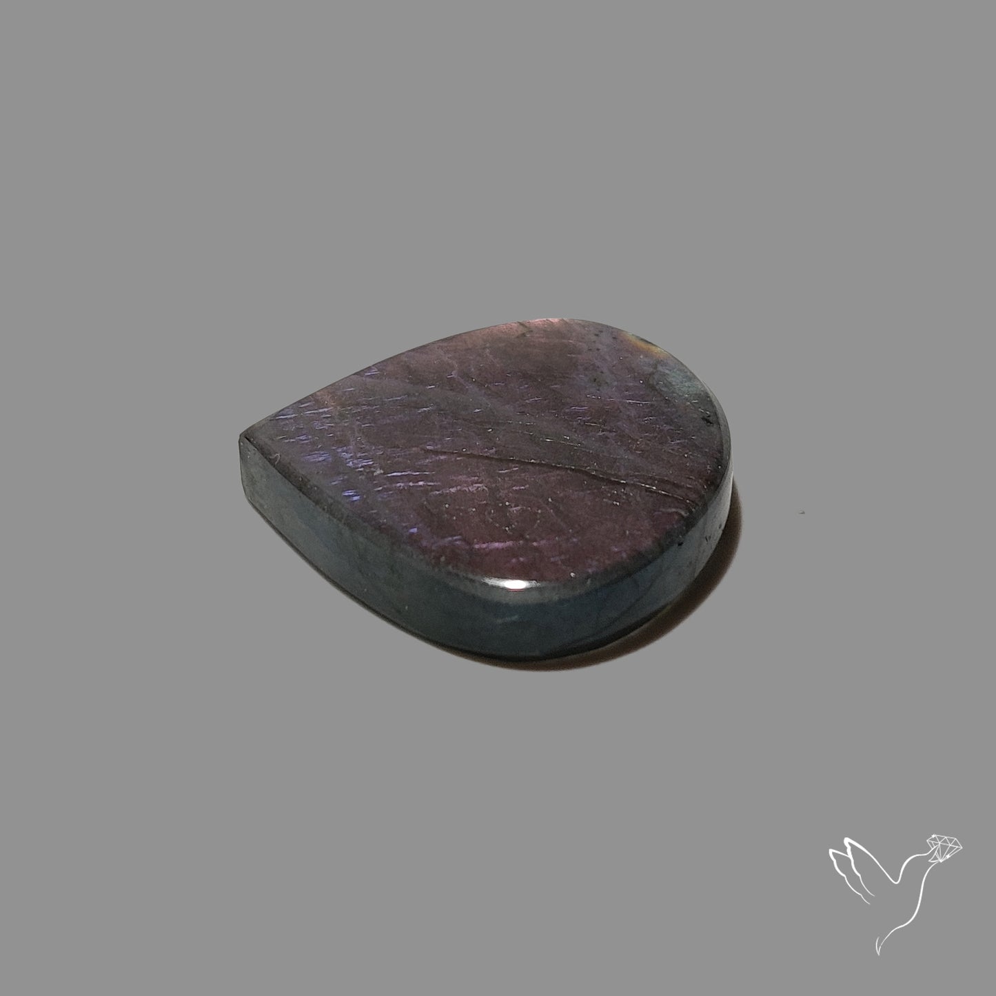 Purple Spectrolite Cabochon