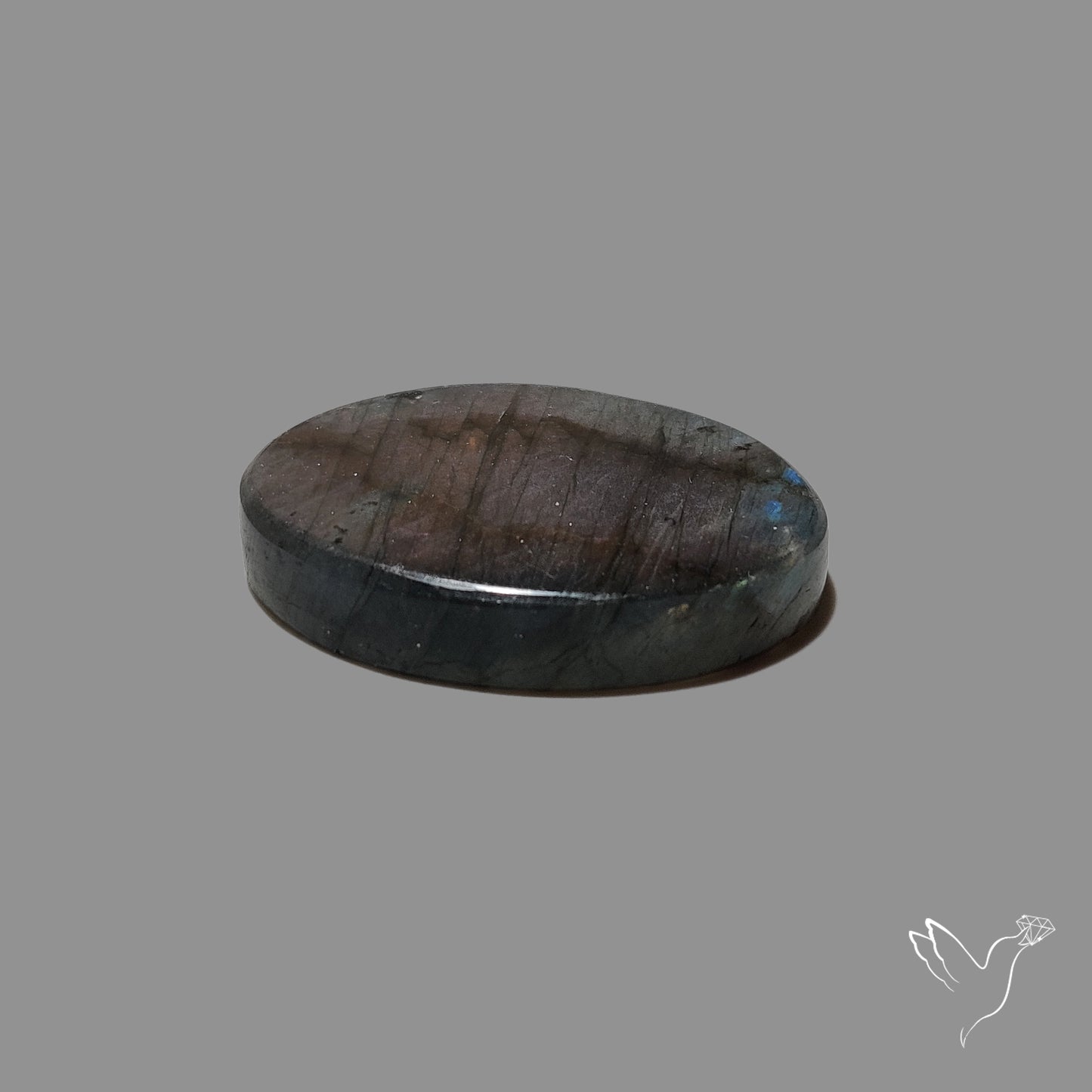 Purple Spectrolite Cabochon