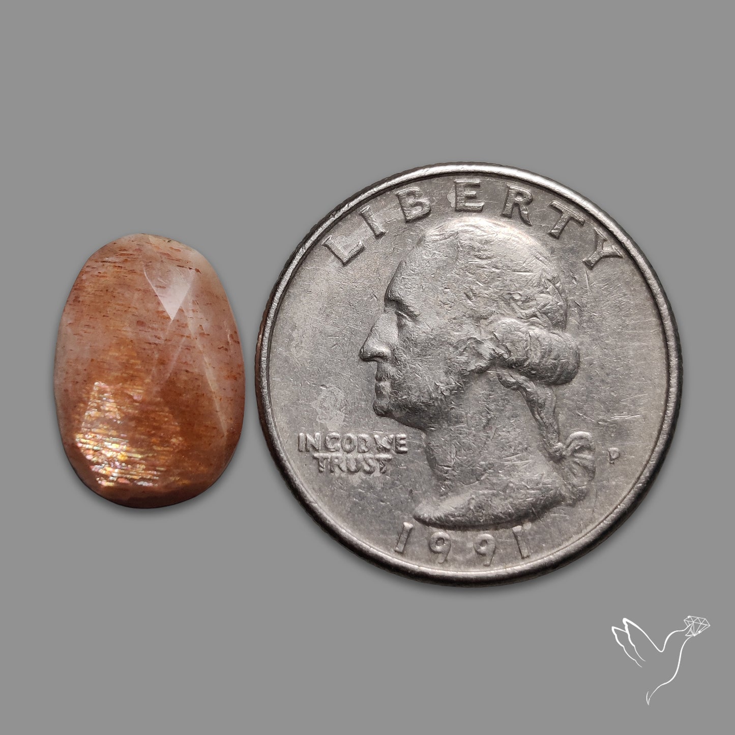 Rose Cut Sunstone