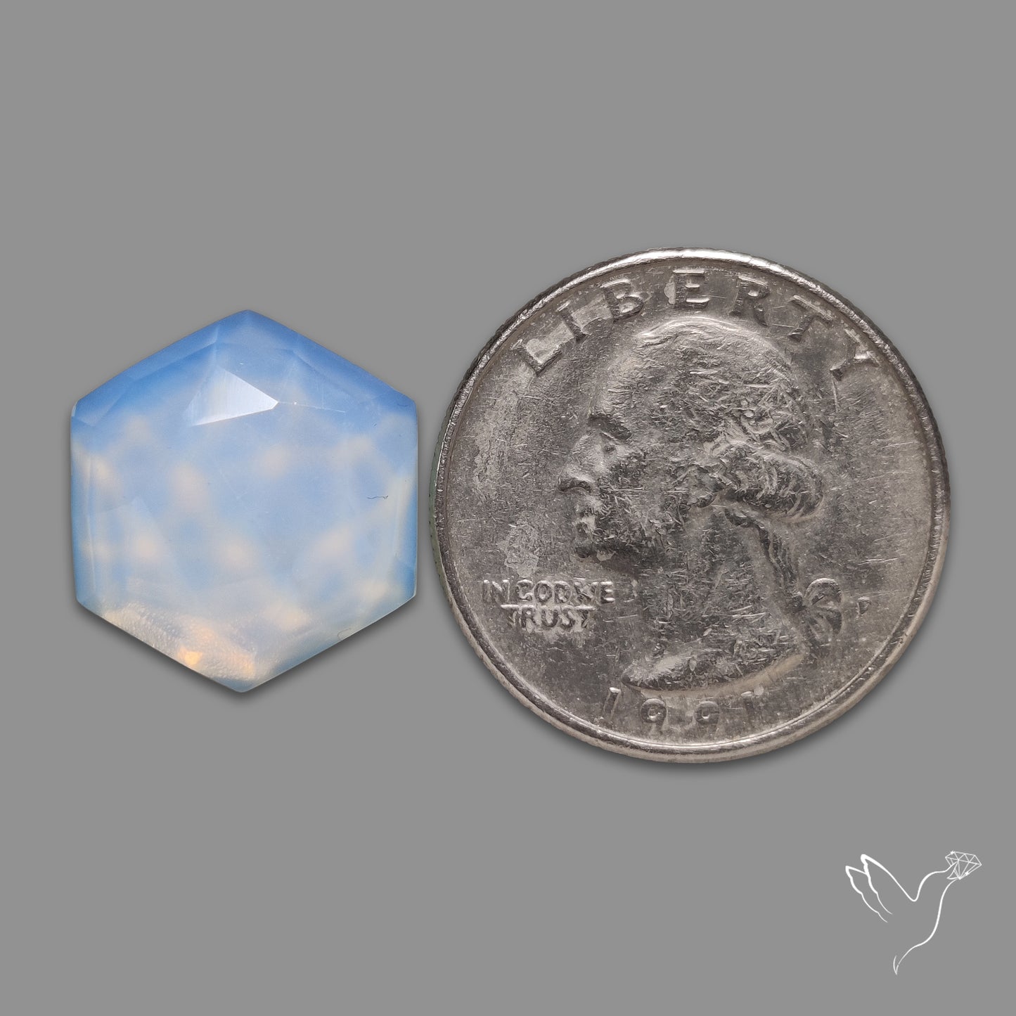 Rose Cut Opalite