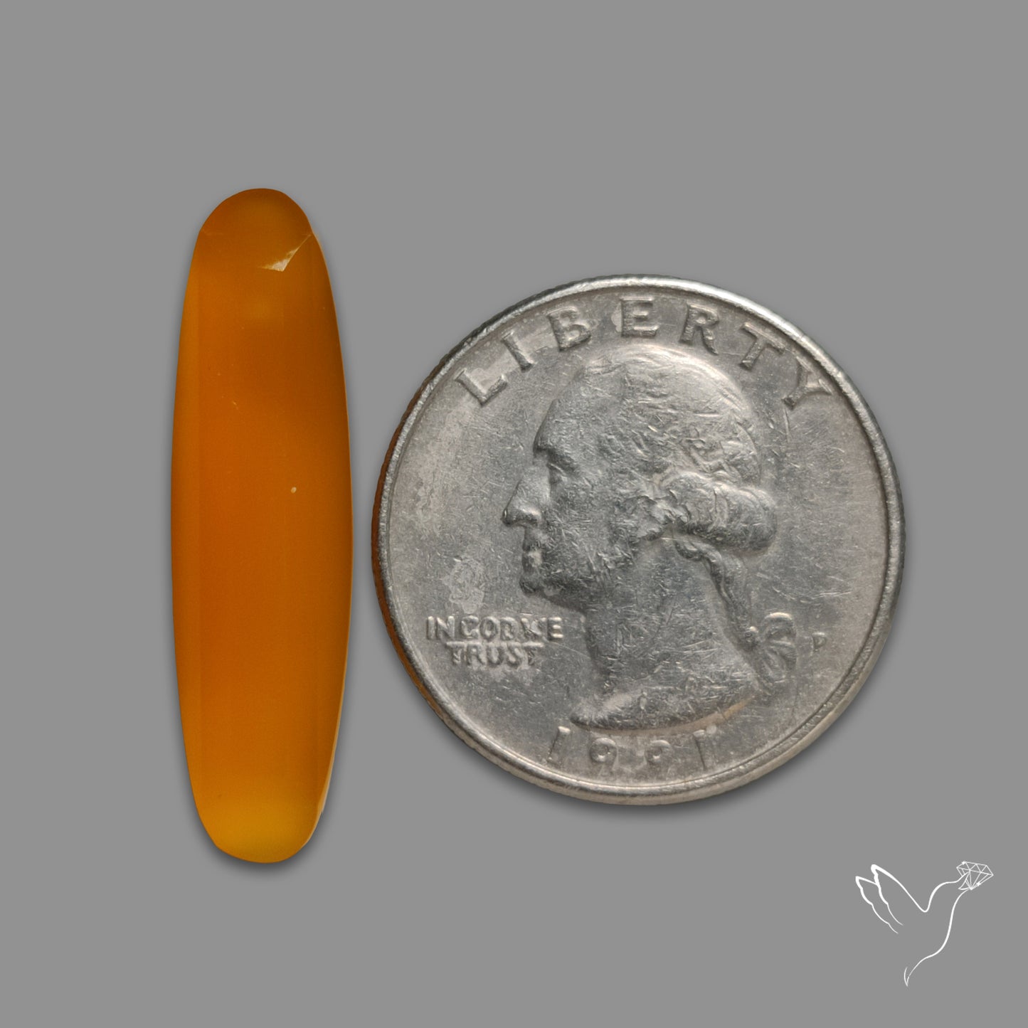 Step Cut Carnelian Agate