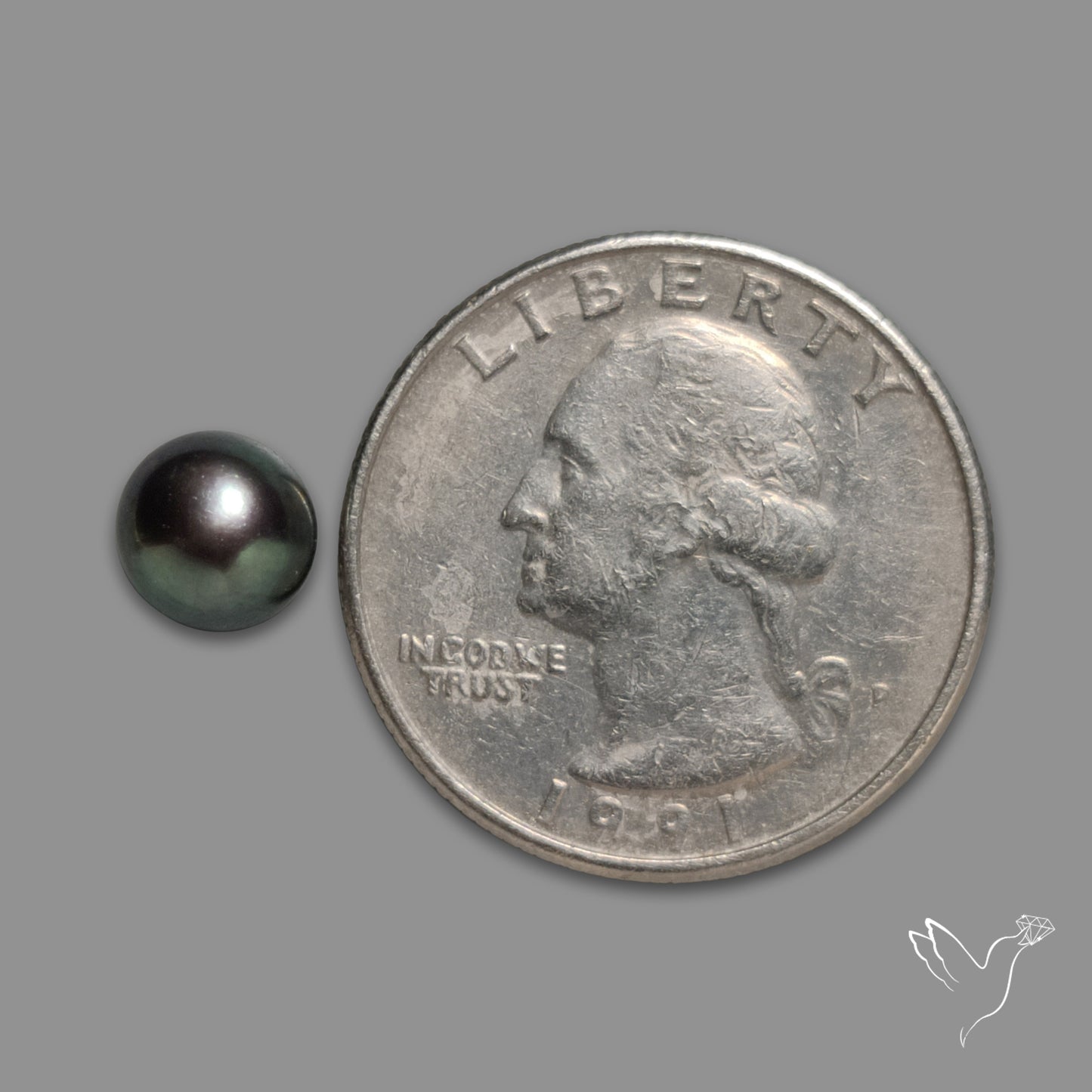 Coated Freshwater Pearl Bead