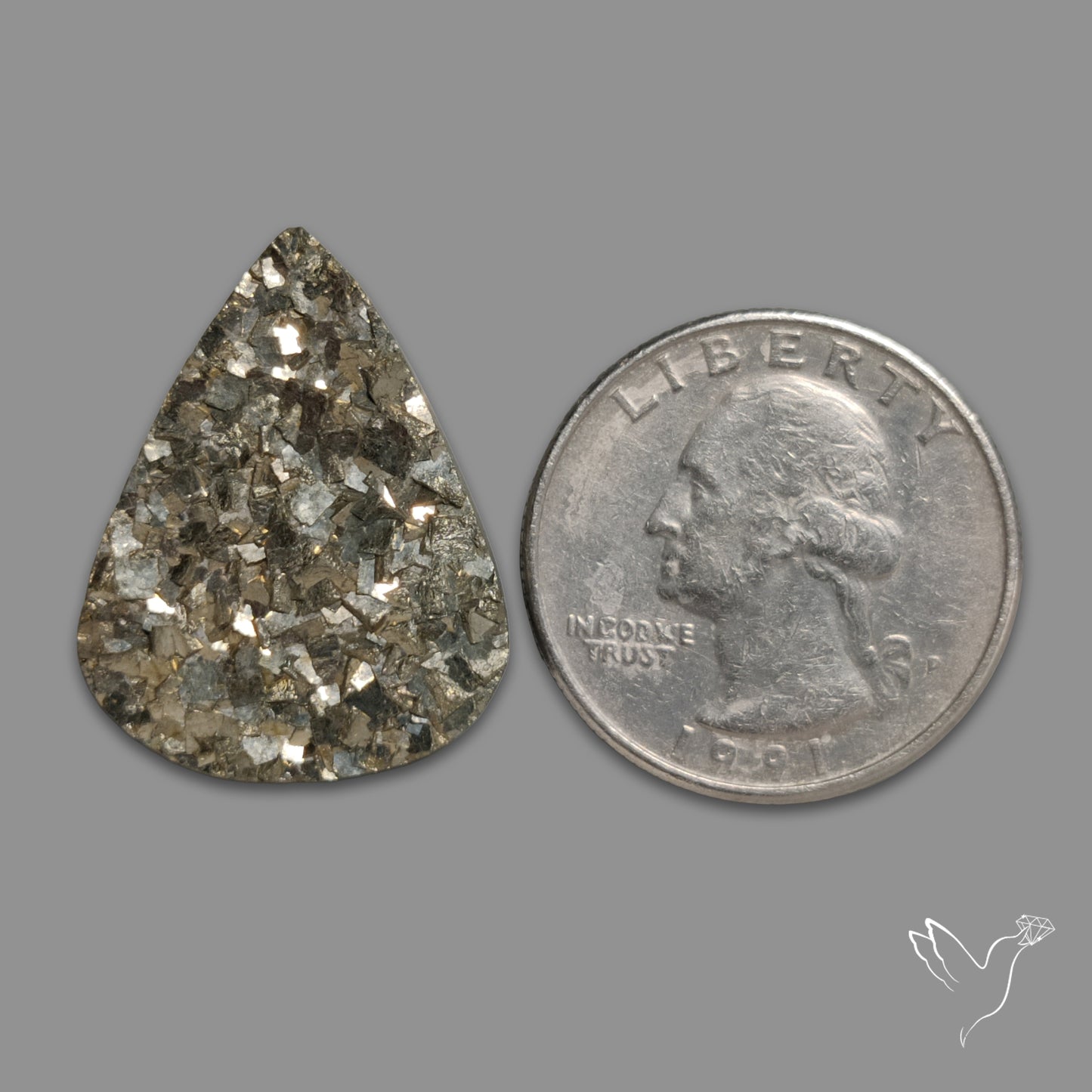 Cubic Pyrite Druzy