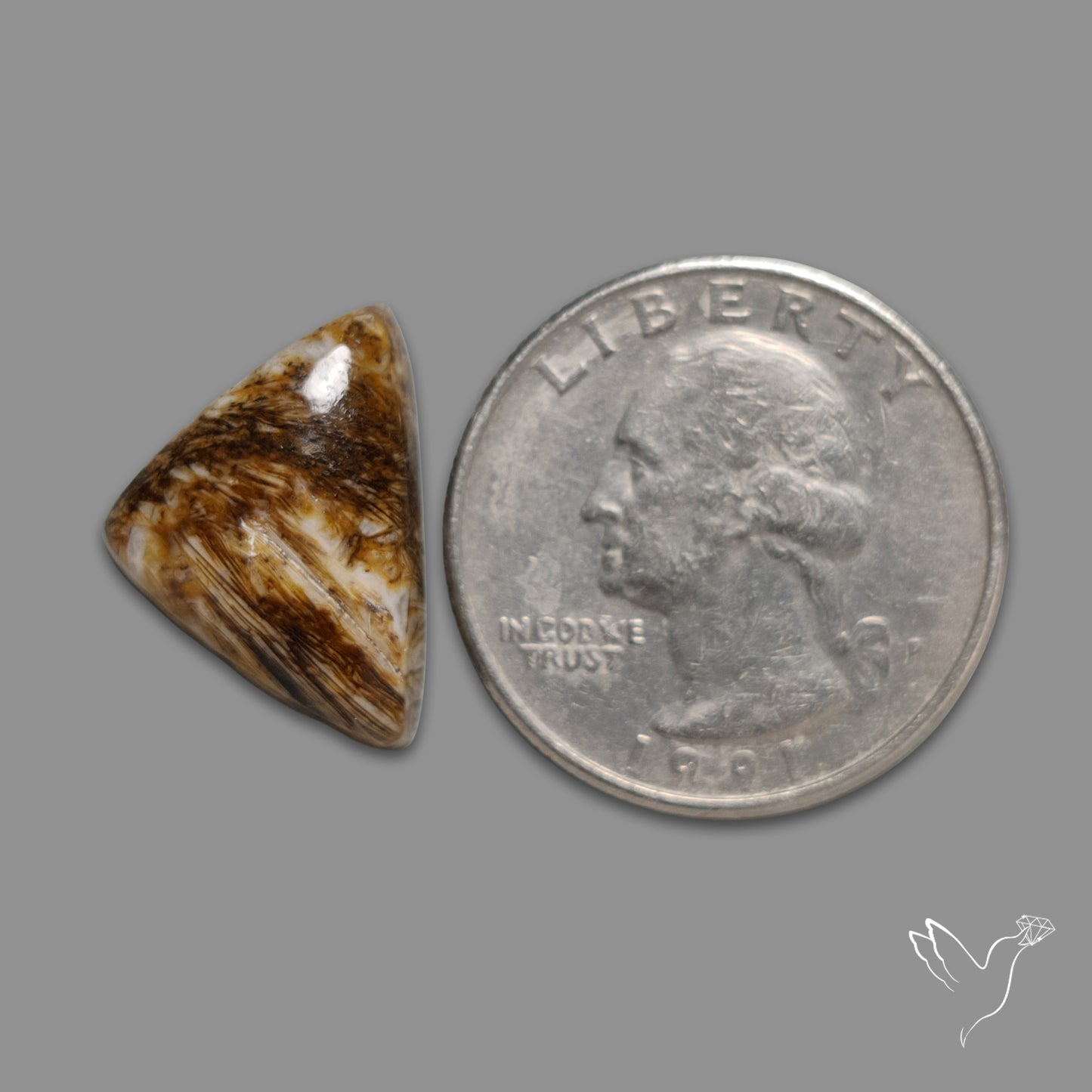 Feather Agate Cabochon