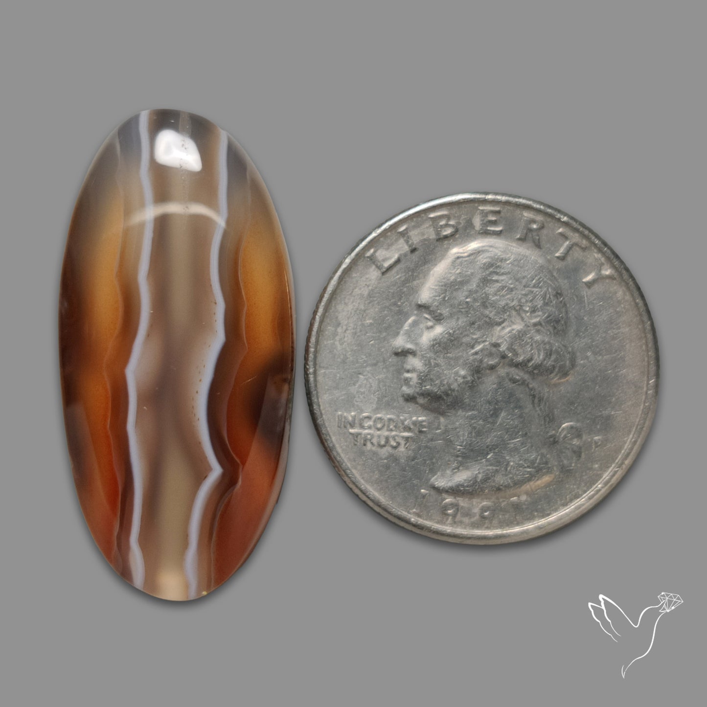 Montana Agate Cabochon