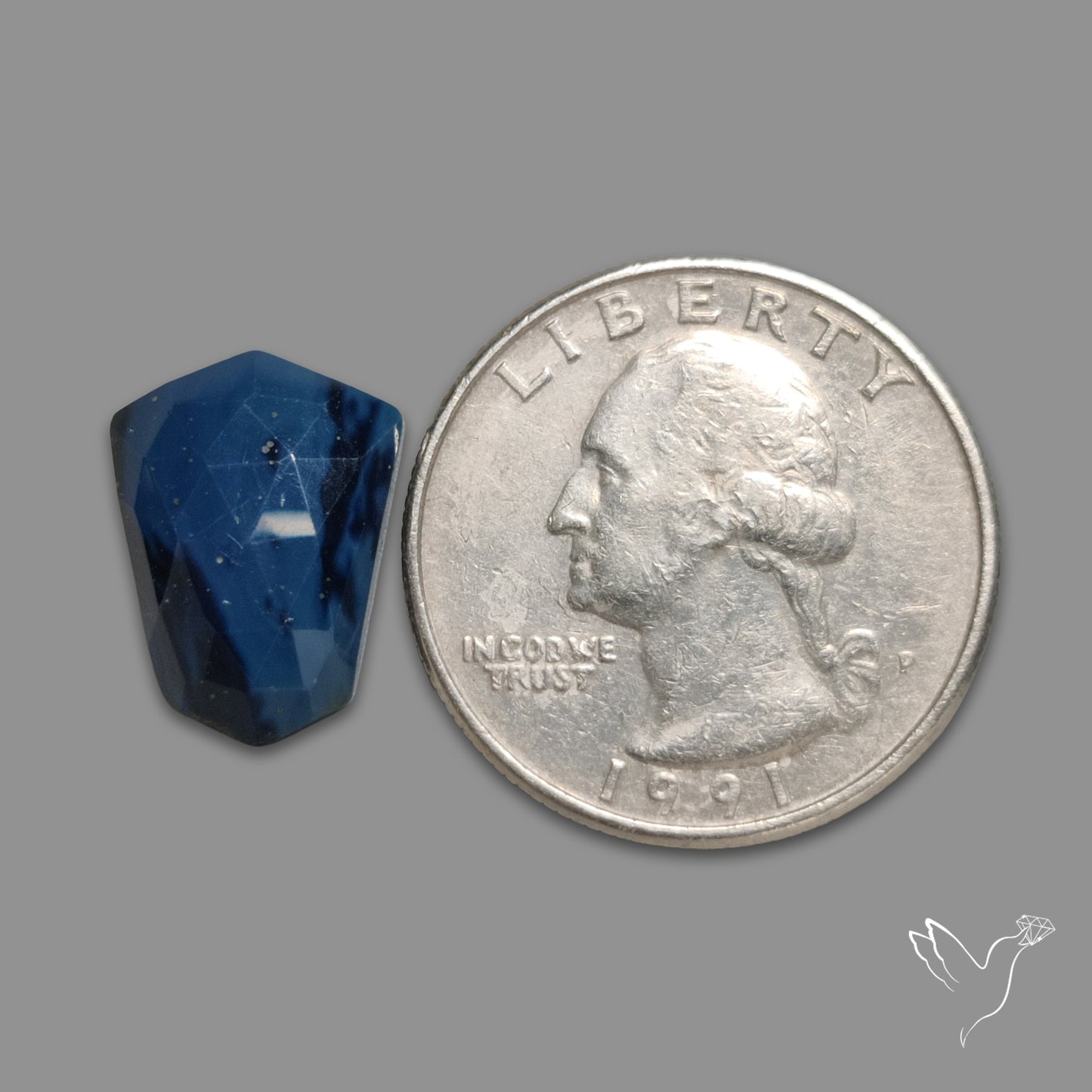Rose Cut Sieber Agate